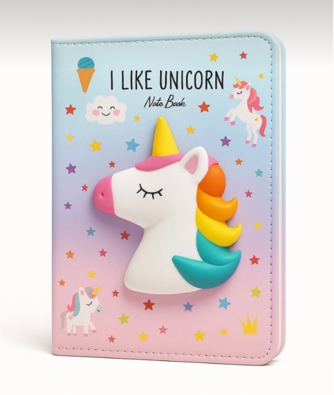 Unicorn Squishy Defter