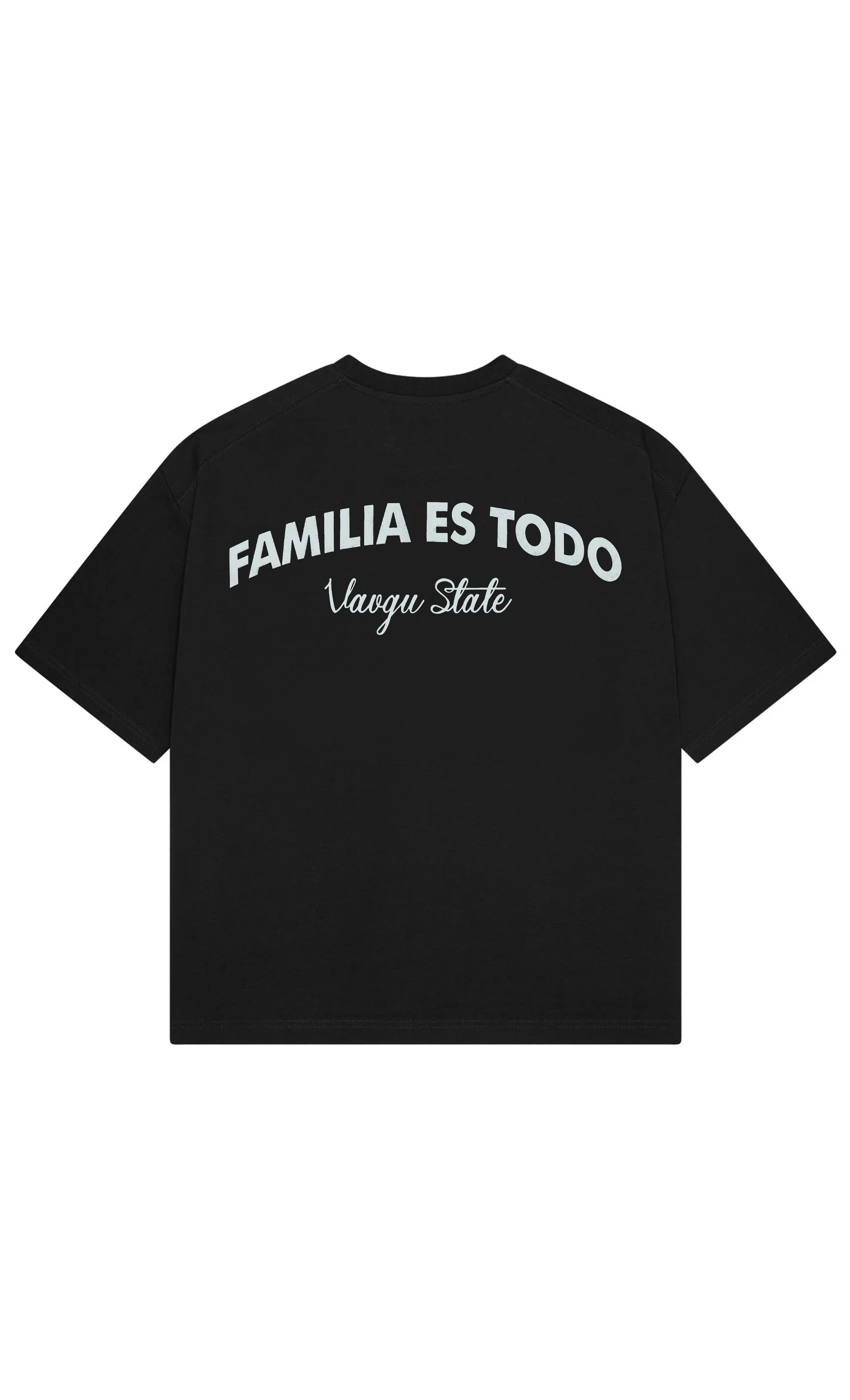 eğimli fam. t-shirt/siyah