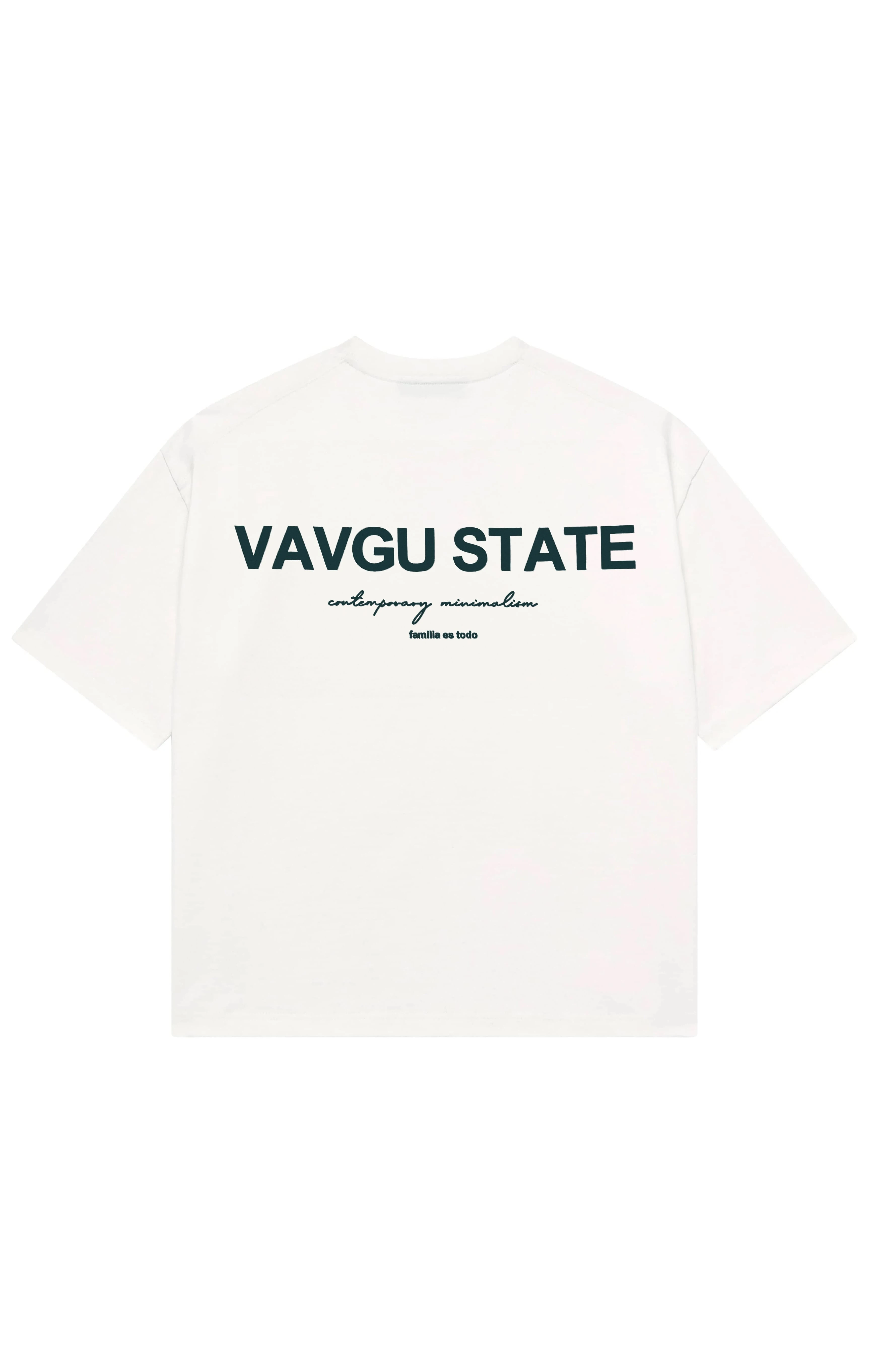 contemporary minimalism t-shirt/ekru