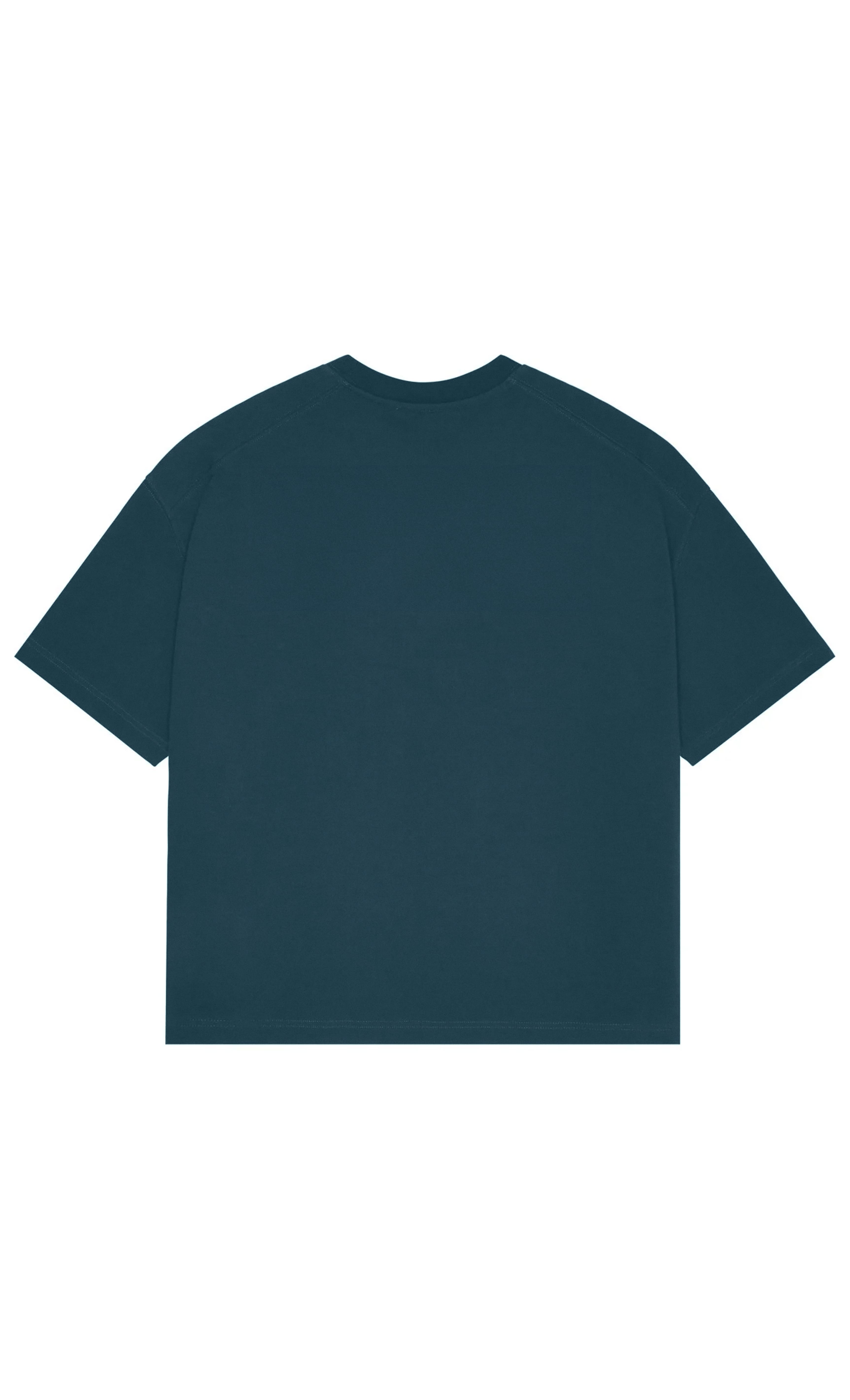 amblemli basic t-shirt/nefti