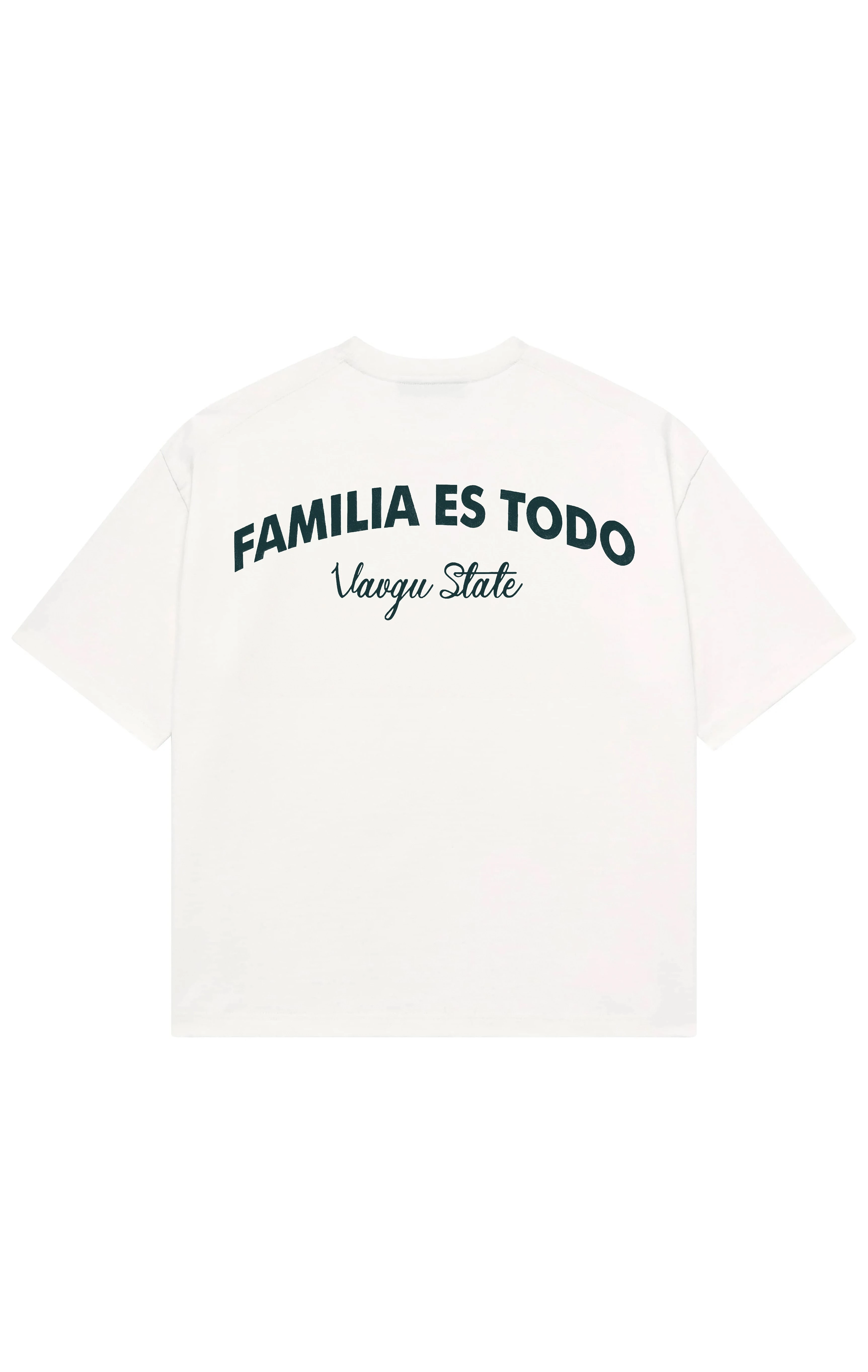 eğimli fam. t-shirt/ekru