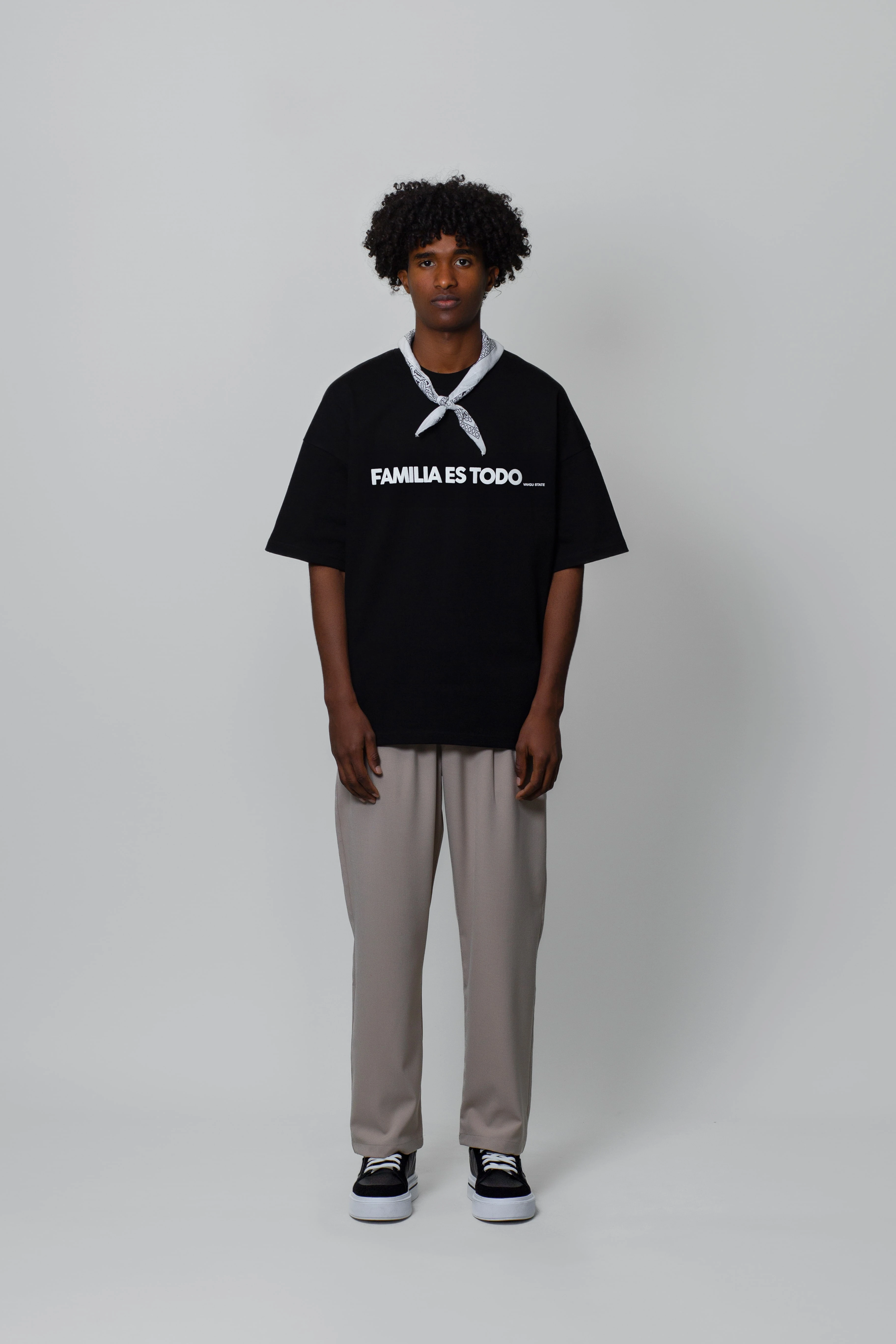 düz fam. t-shirt/siyah