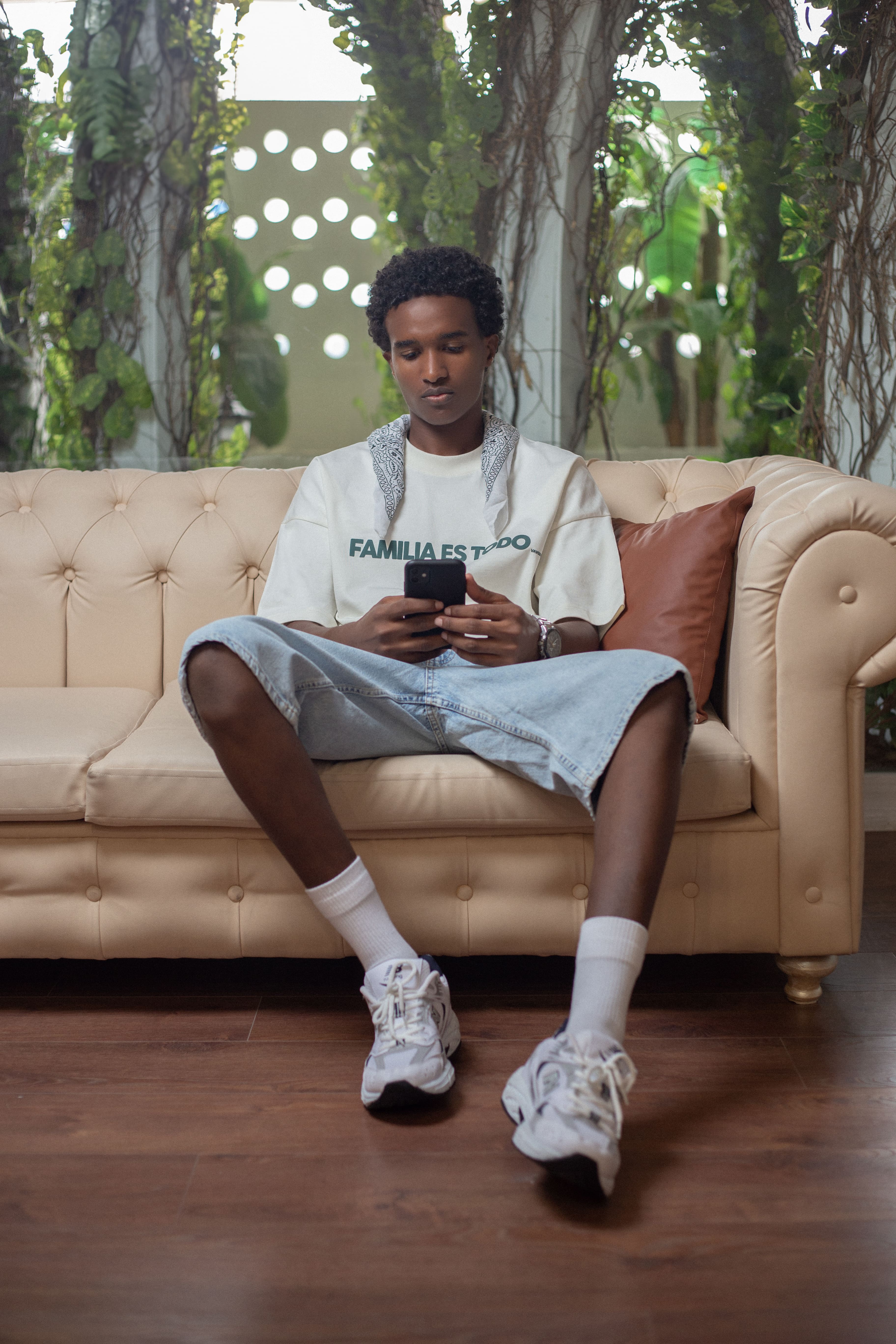 düz fam. t-shirt/ekru