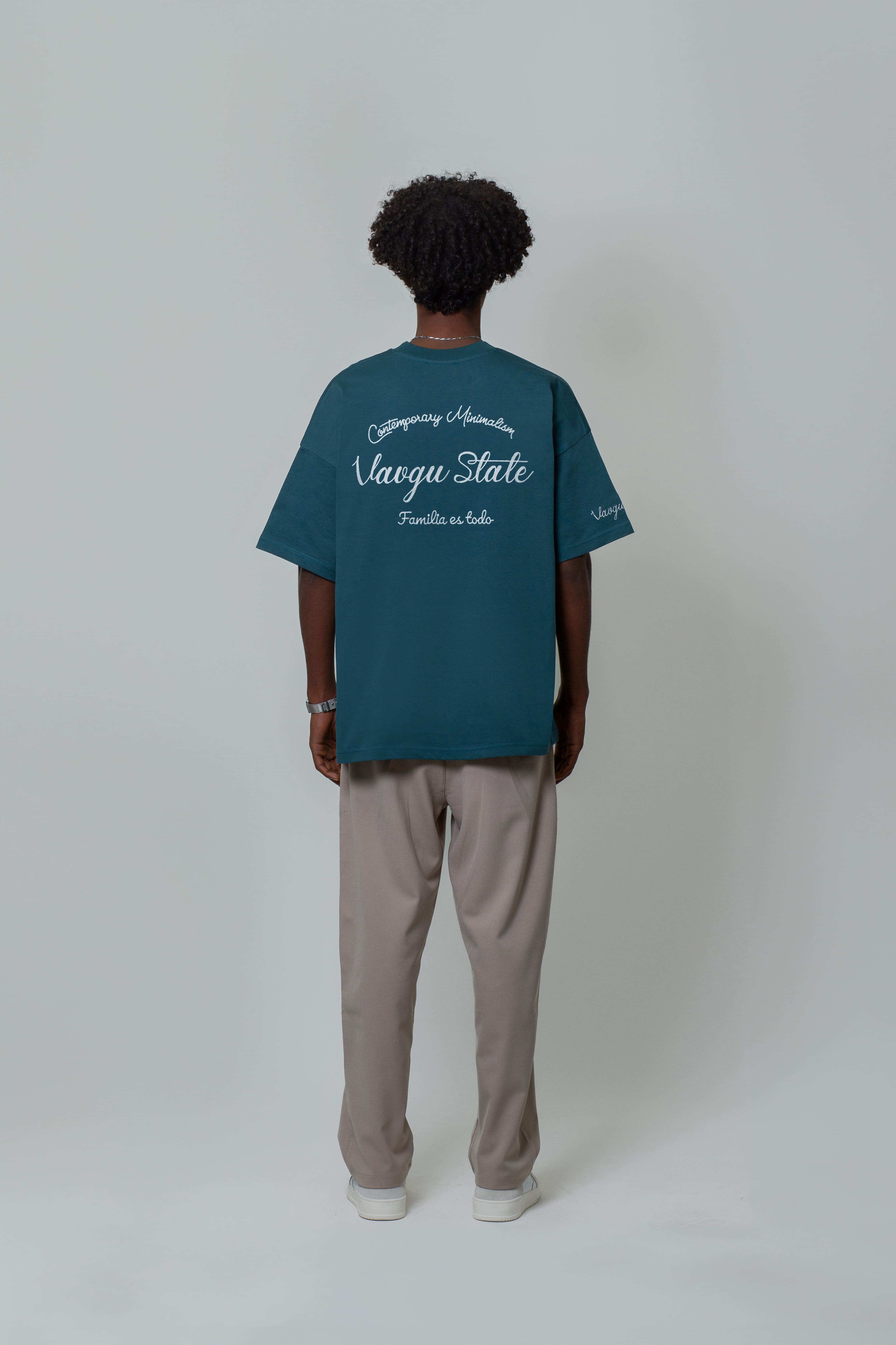 zincir nakış t-shirt/nefti