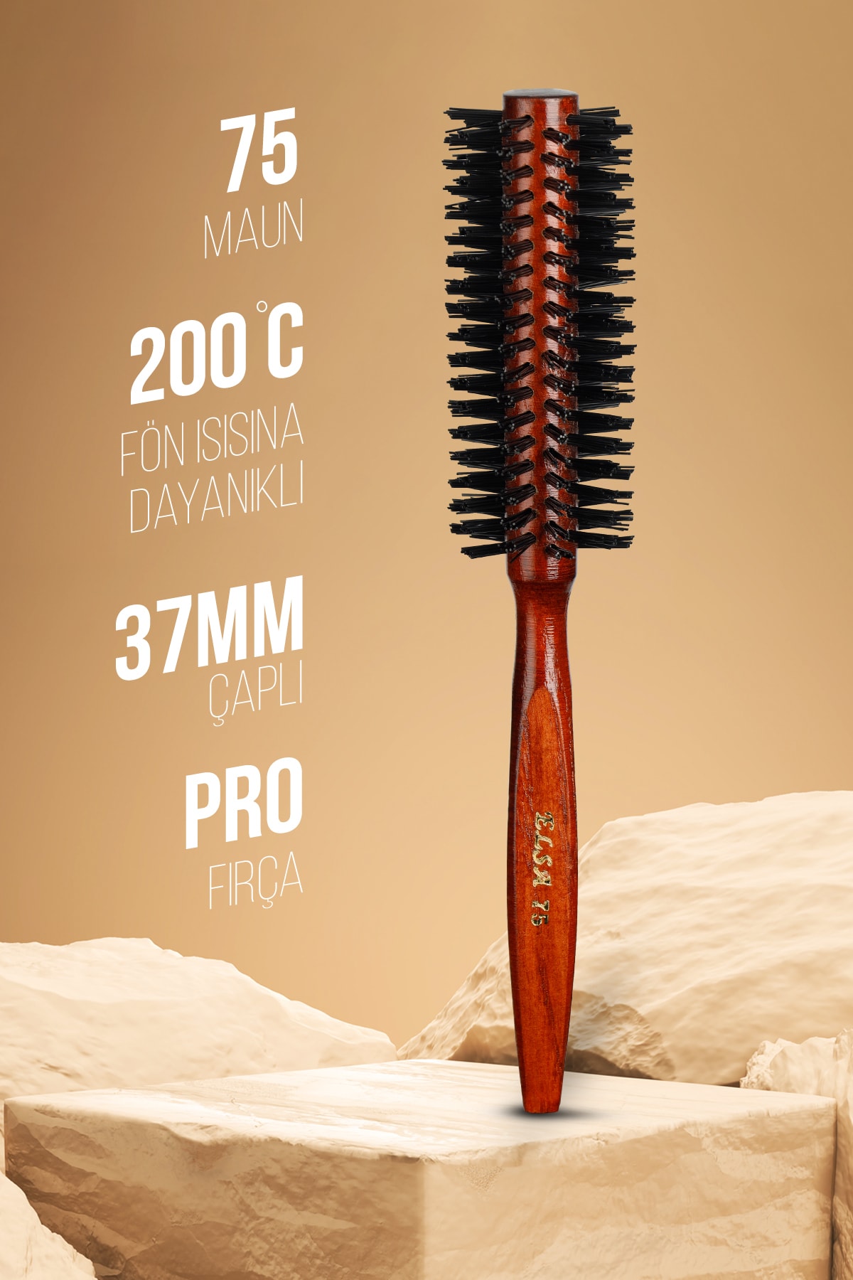 Professional 75 Maun Saç Fırçası
