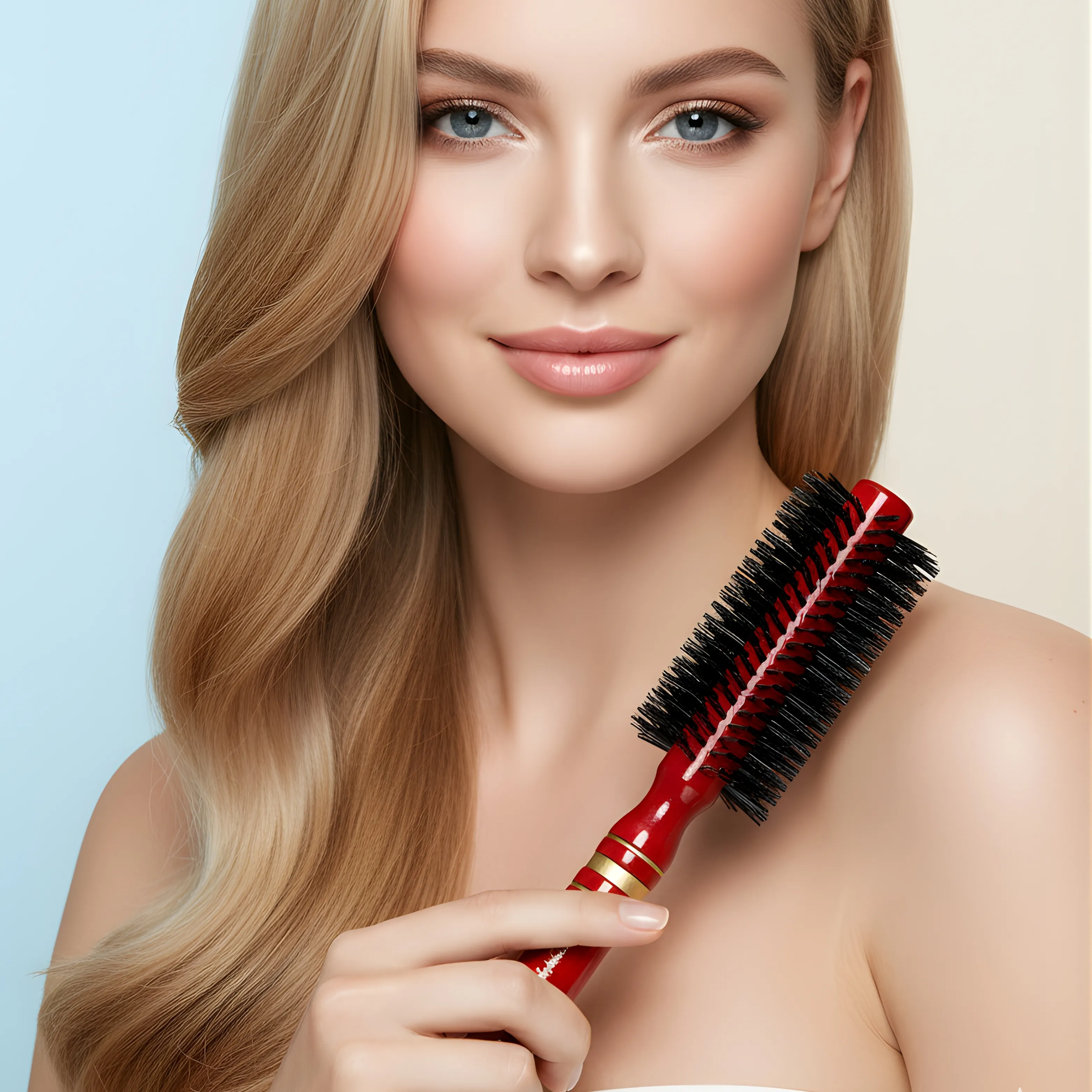 Professional 2013 Kırmızı Saç Fırçası