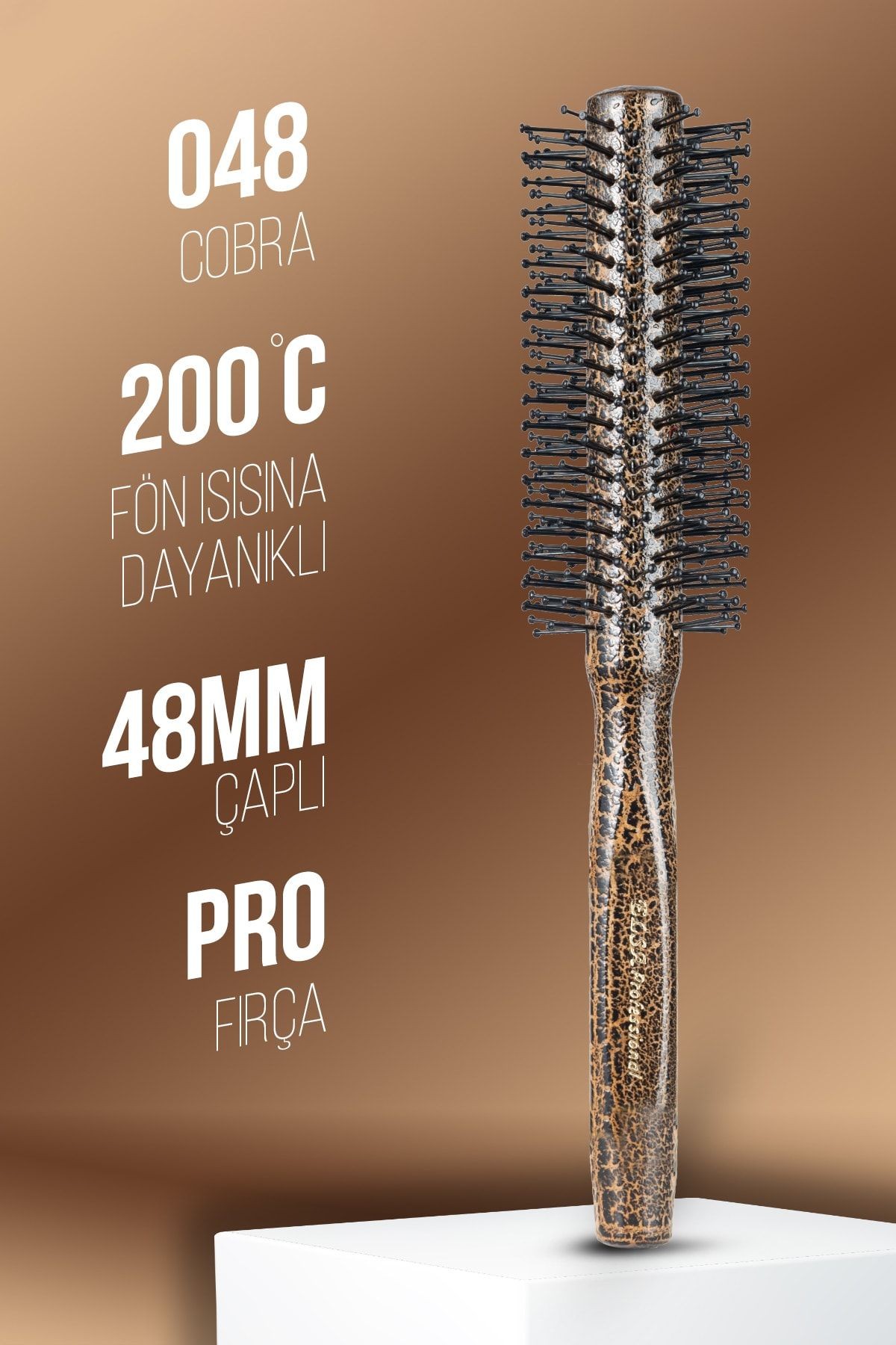 Professional 0.48 Kobra Erkek Saç Fırçası