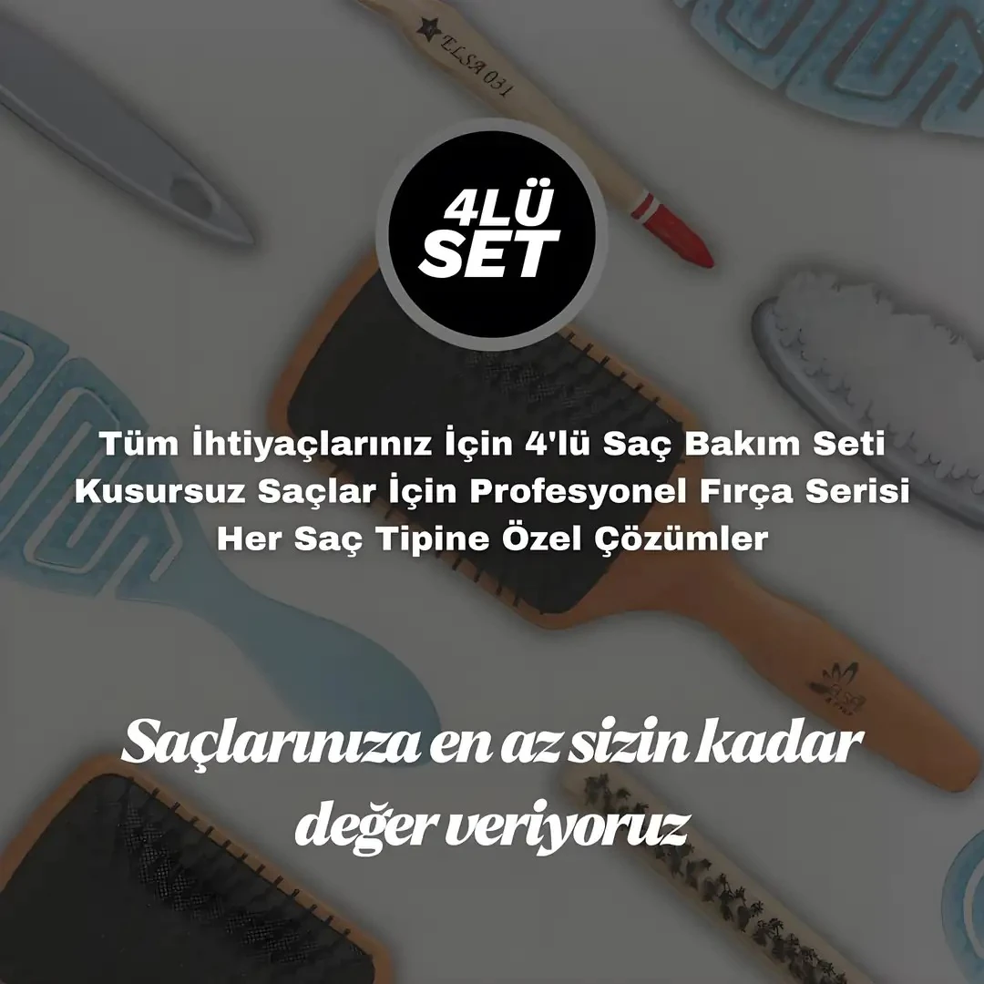 Professional Saç Ve Kişisel Bakım 4lü Set