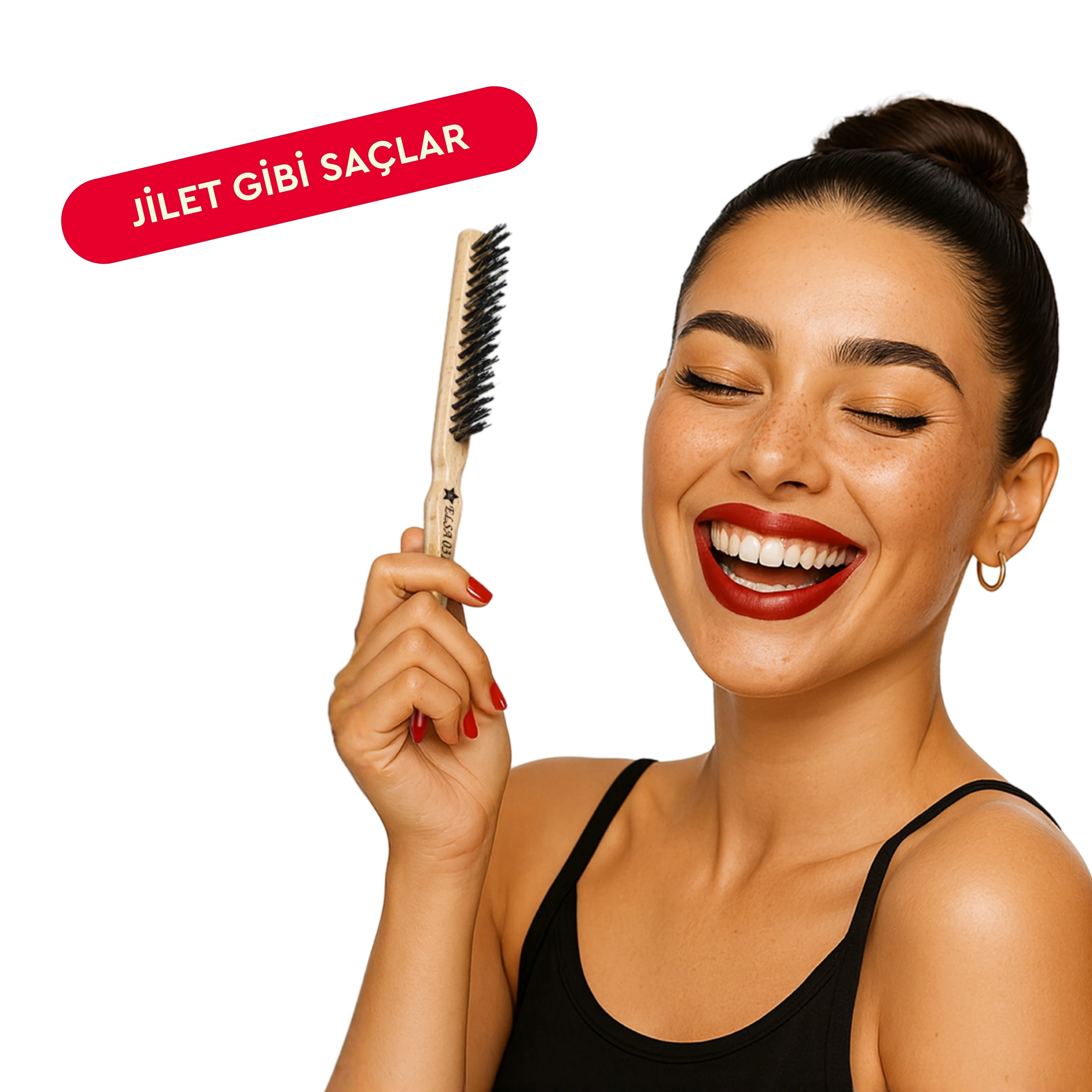 Professional 0.31T 2X Topuz Fırçası