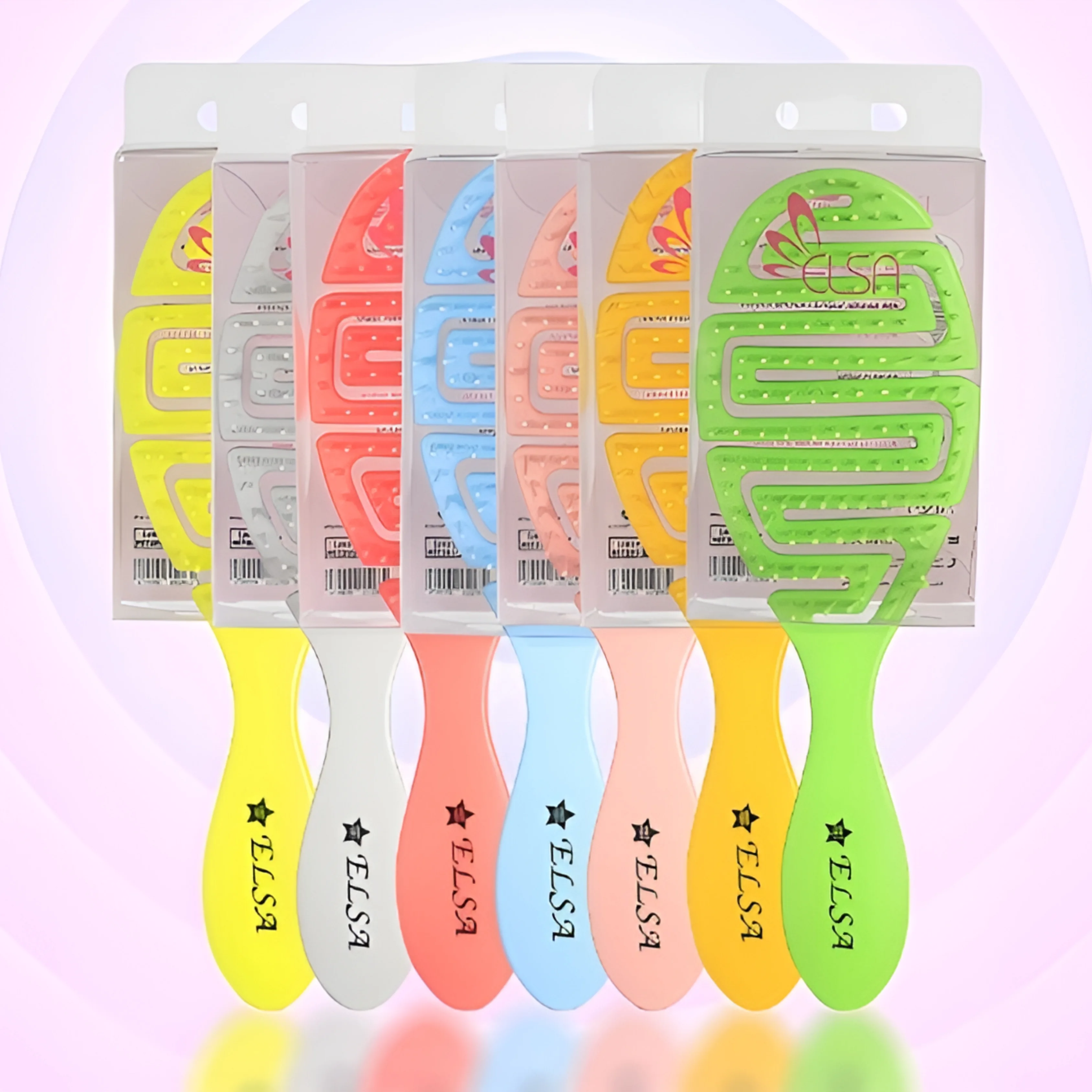 Professional Maze Ve Topuz Fırçası Üç Boyutlu Fırça