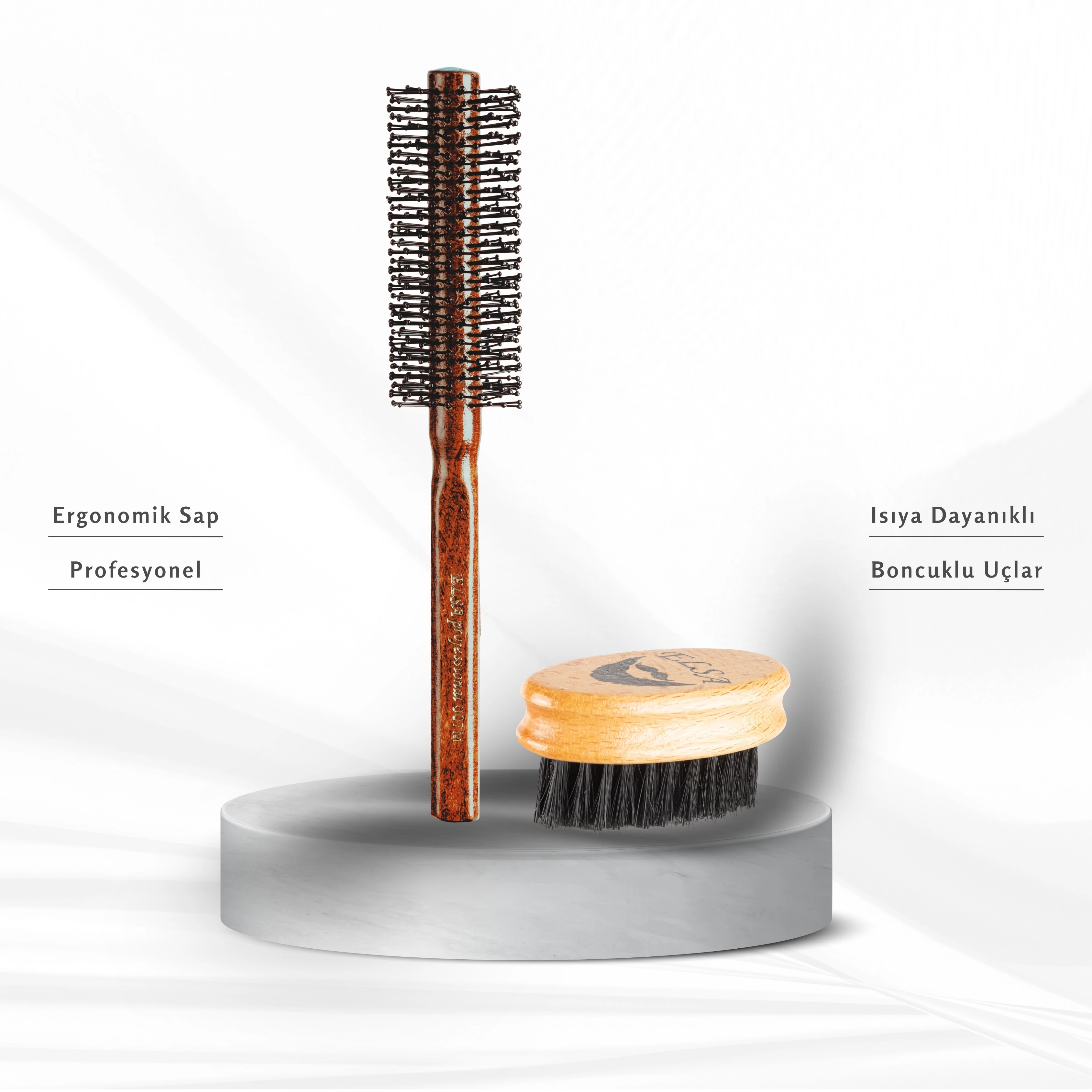 Professional Sakal Tarama Ve Erkek Saç Fırçası