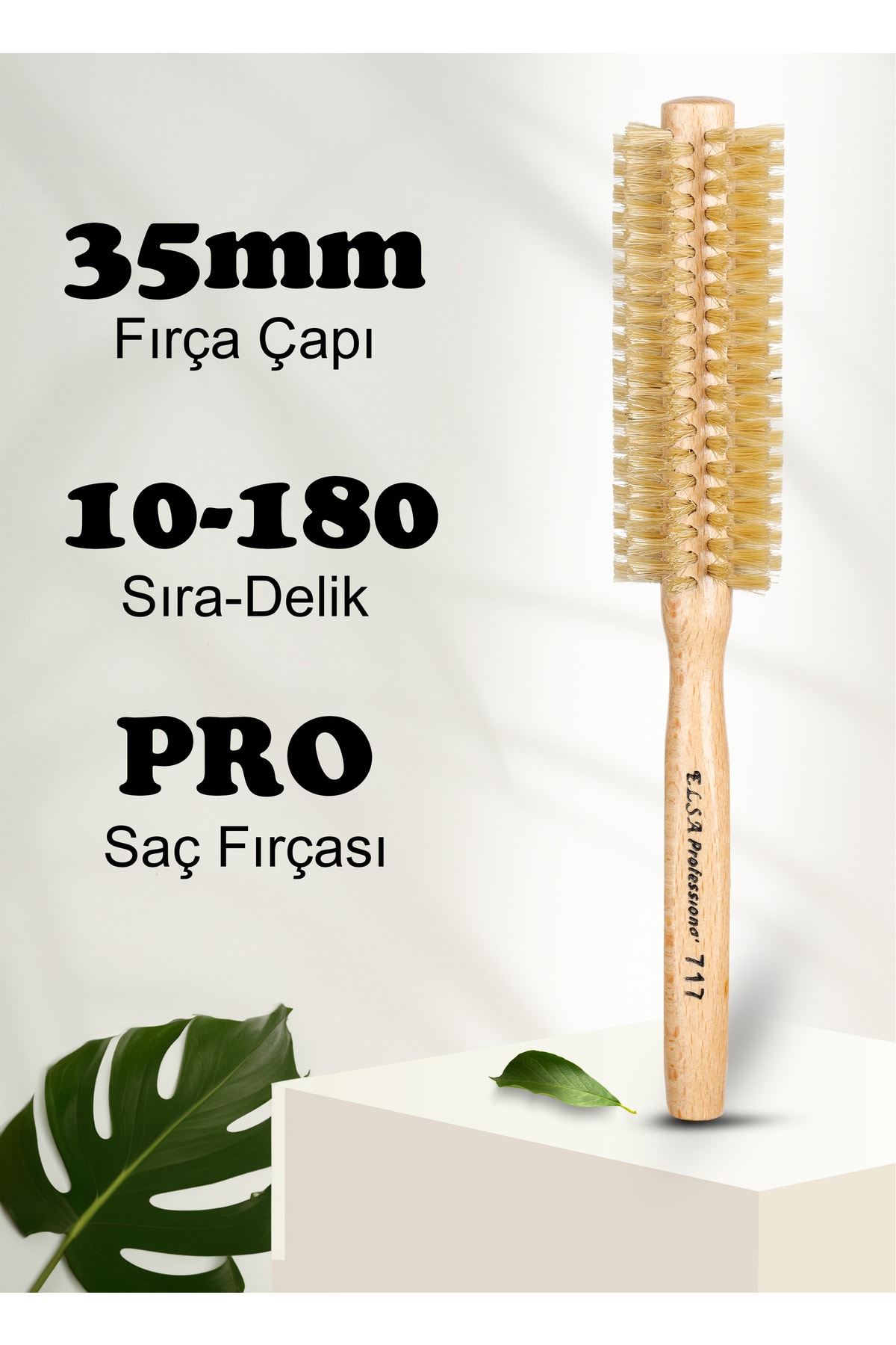 Professional 717 Doğal Saç Fırçası