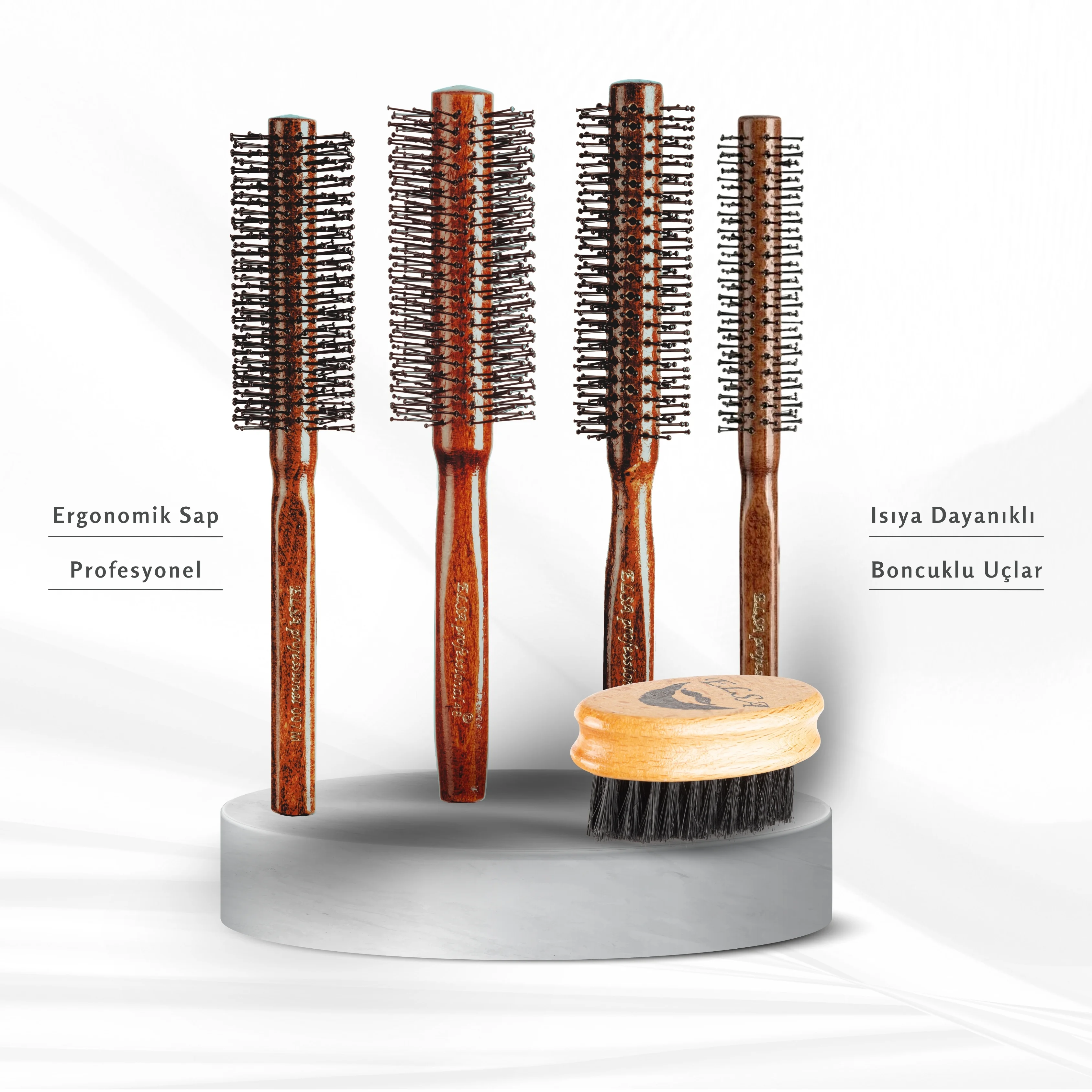 4'lü Erkek Tarama Serisi Ve Sakal Fırçası