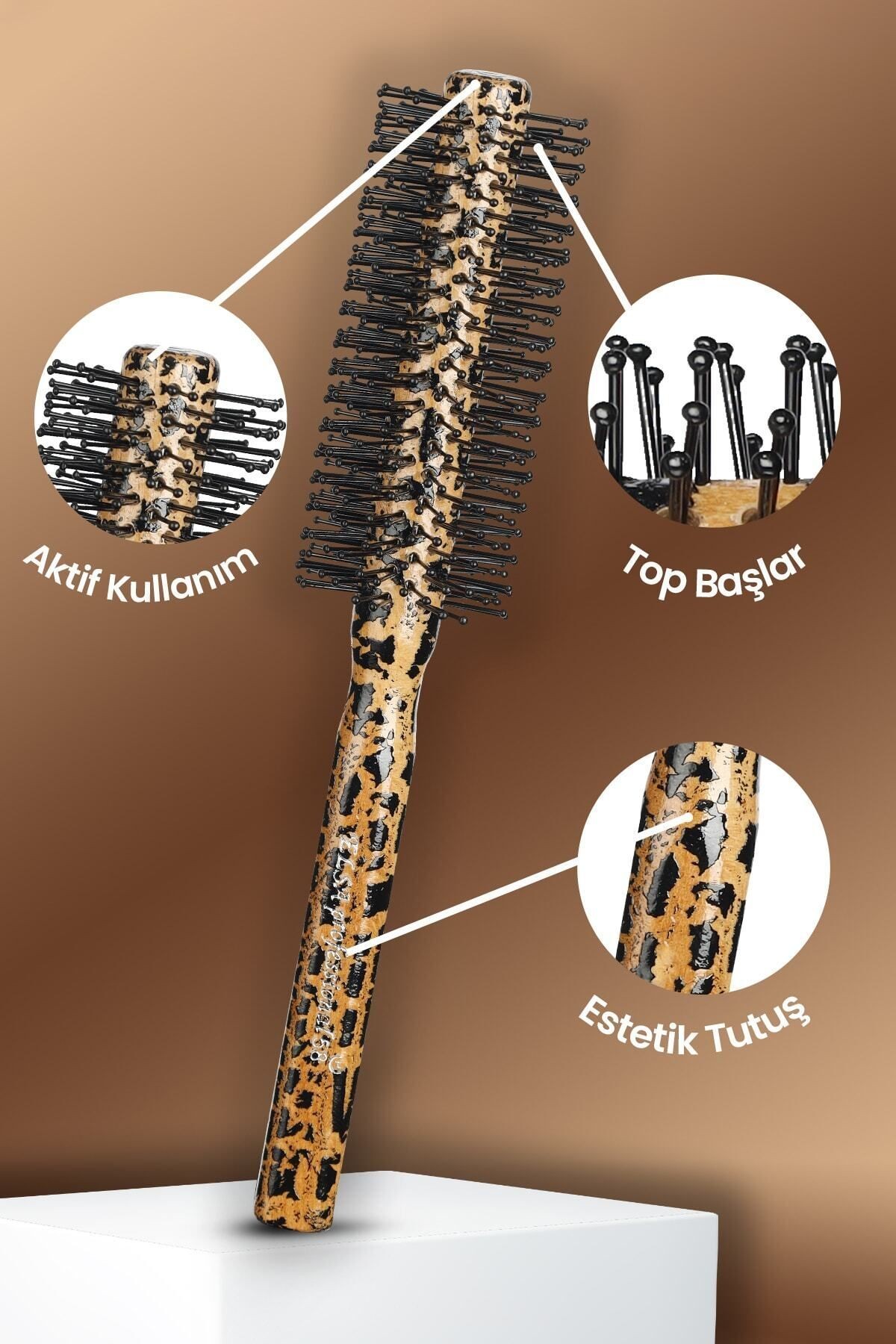 Professional 0.58 Kobra Erkek Saç Fırçası