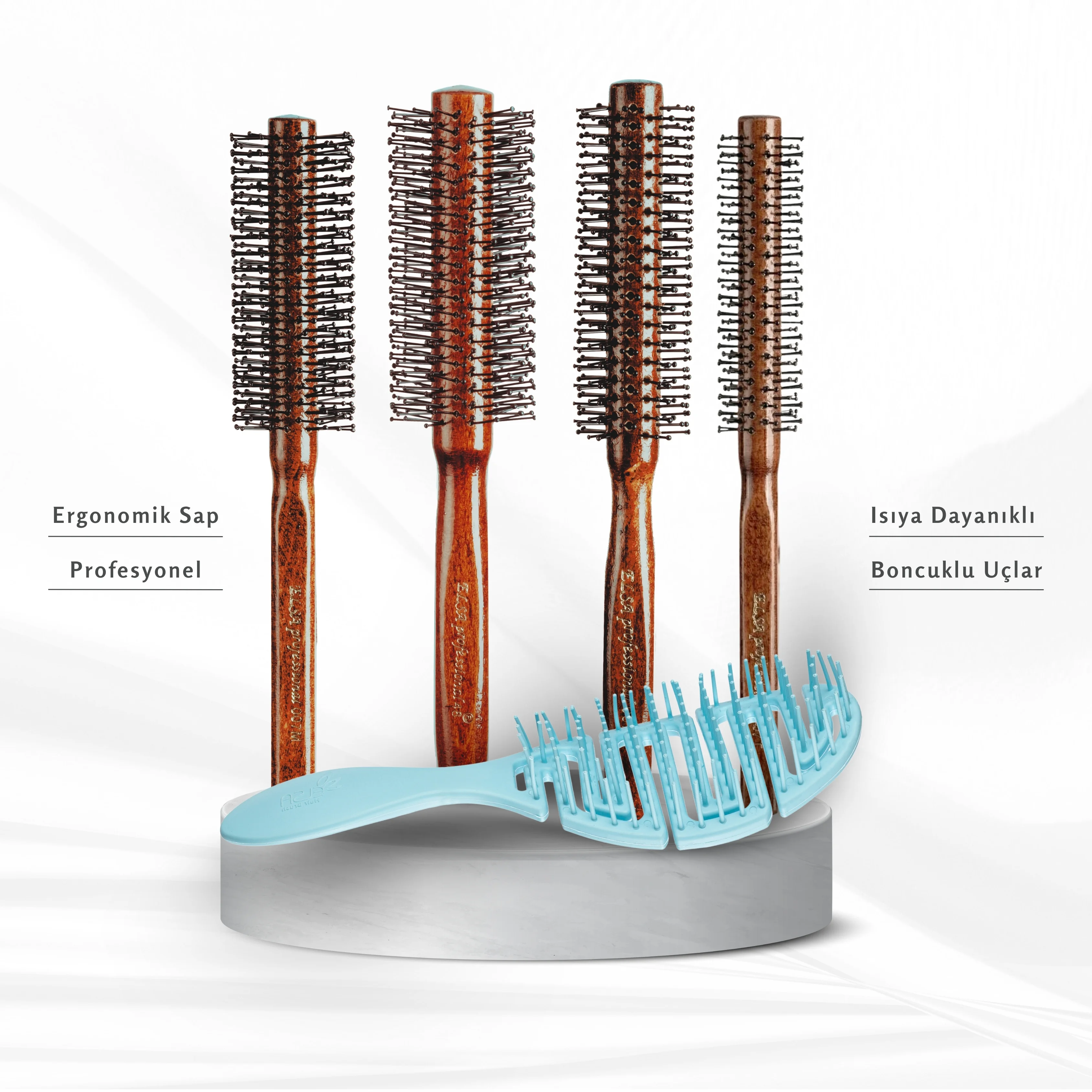 Professional 4'lü Erkek Tarama Serisi Ve Maze Fırçası
