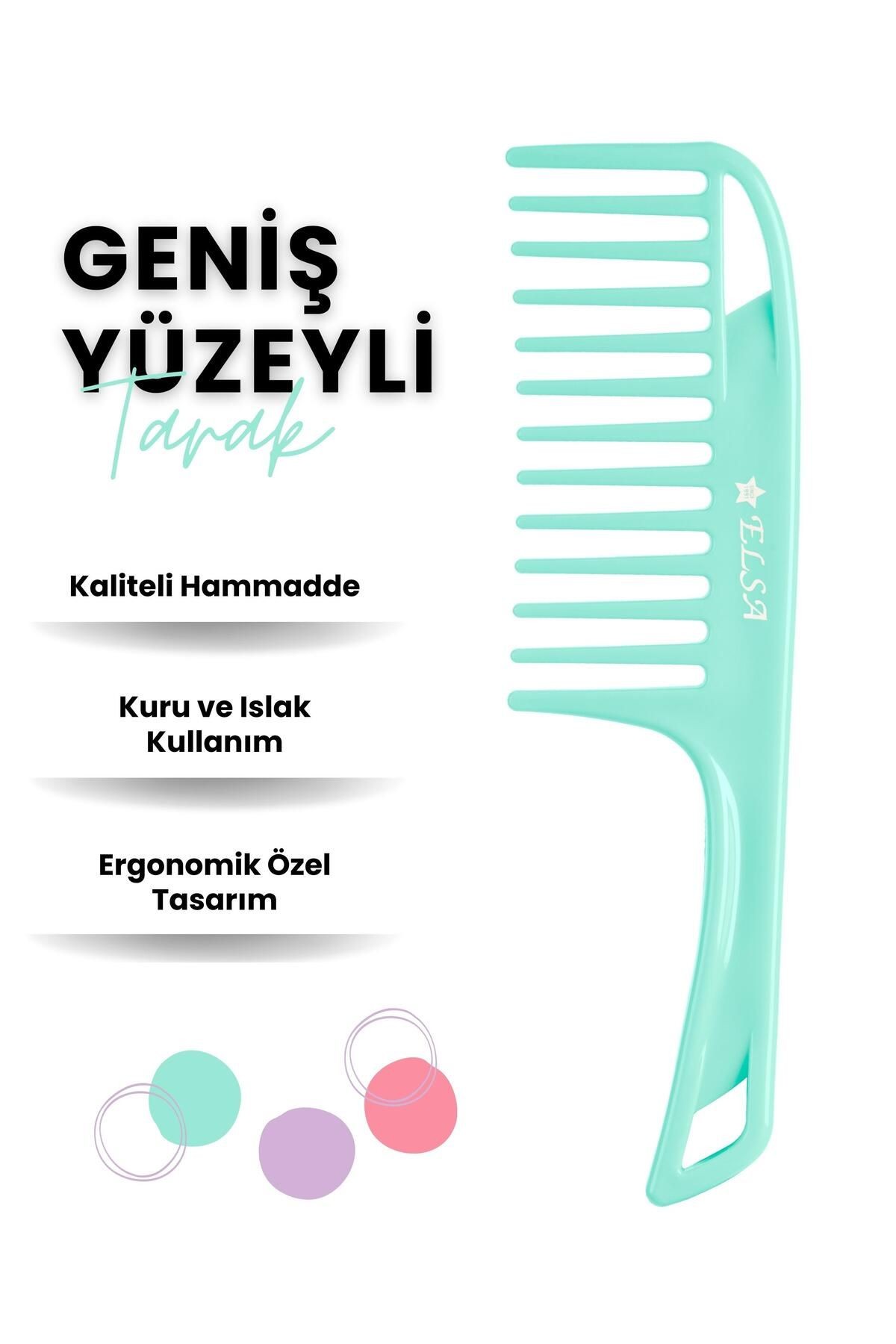 Professional 1058 Kaymaz Tarak ve 0345 Geniş Tarak 2X