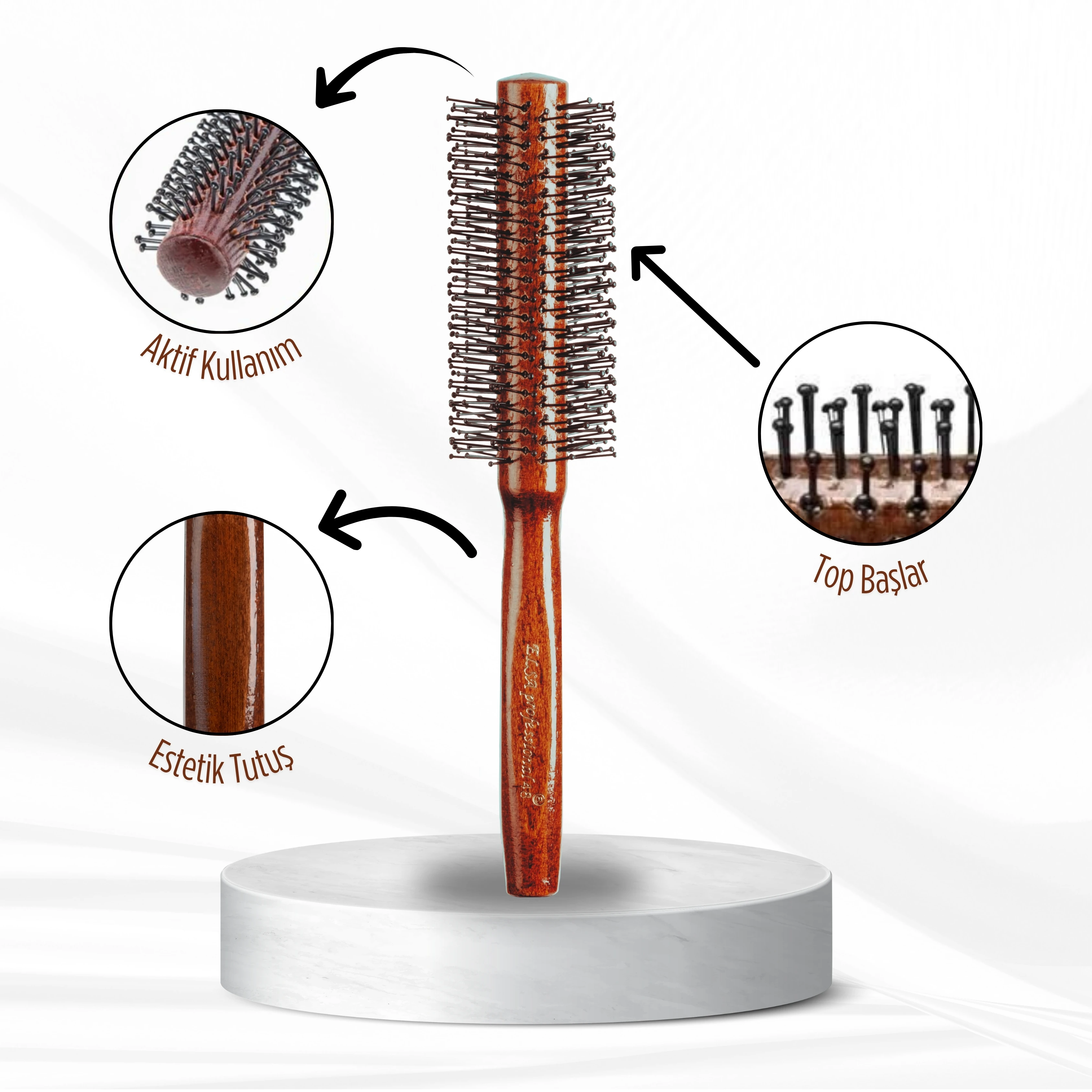 Professional 48 Erkek Saç Fırçası