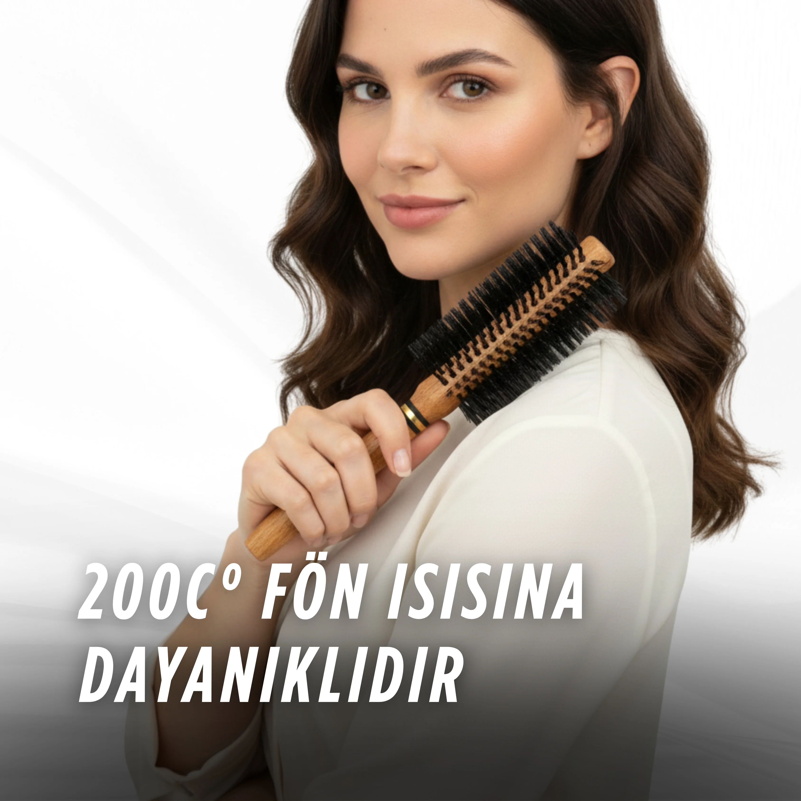 Elsa Professional 0.71 Natürel Saç Fırçası