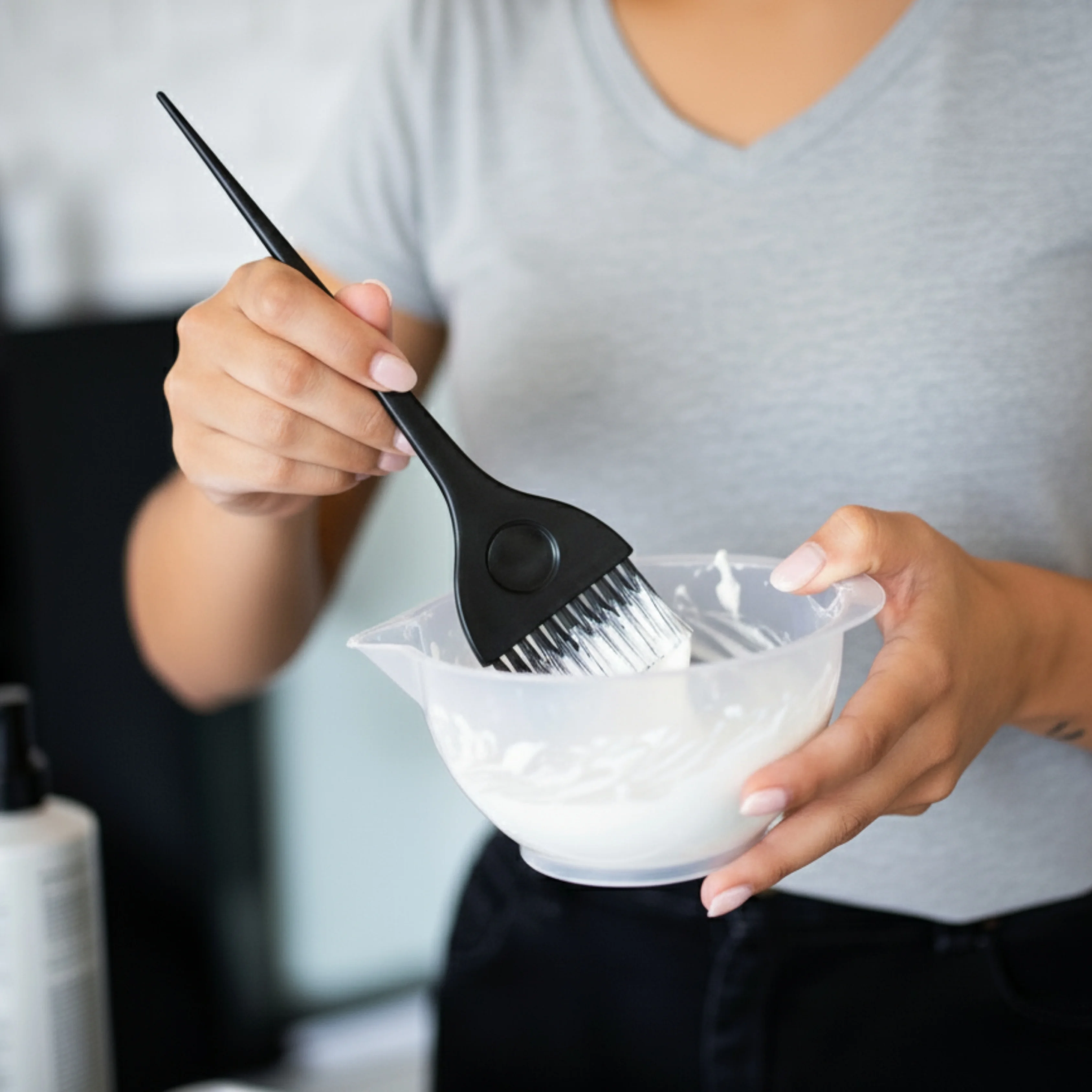 Çivit Saç Boya Fırçası Ve Krepe Tarak