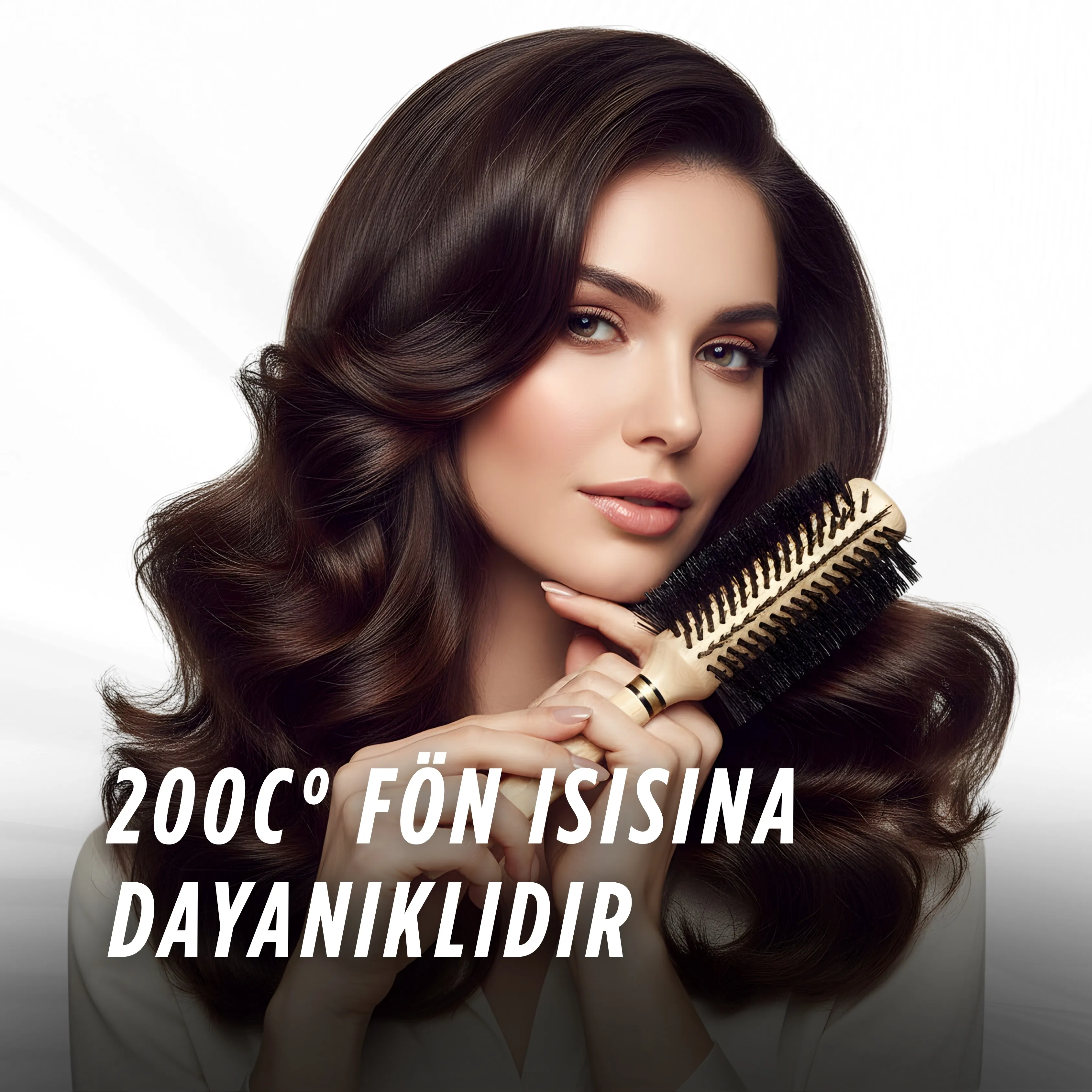 Elsa Professional 077 Natürel Saç Fırçası