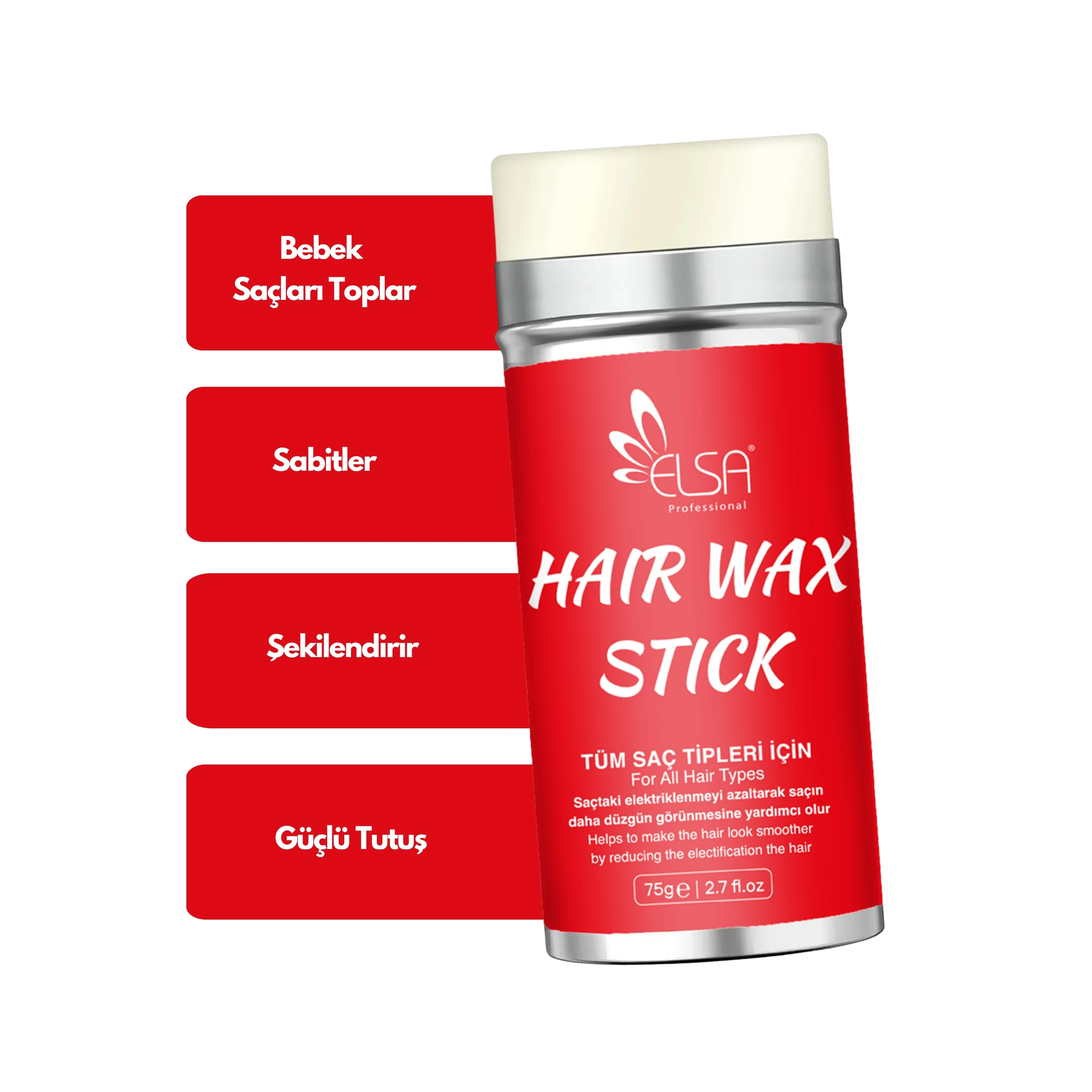 Professional Hair Wax Stick 75gr - Saç Sabitleyici
