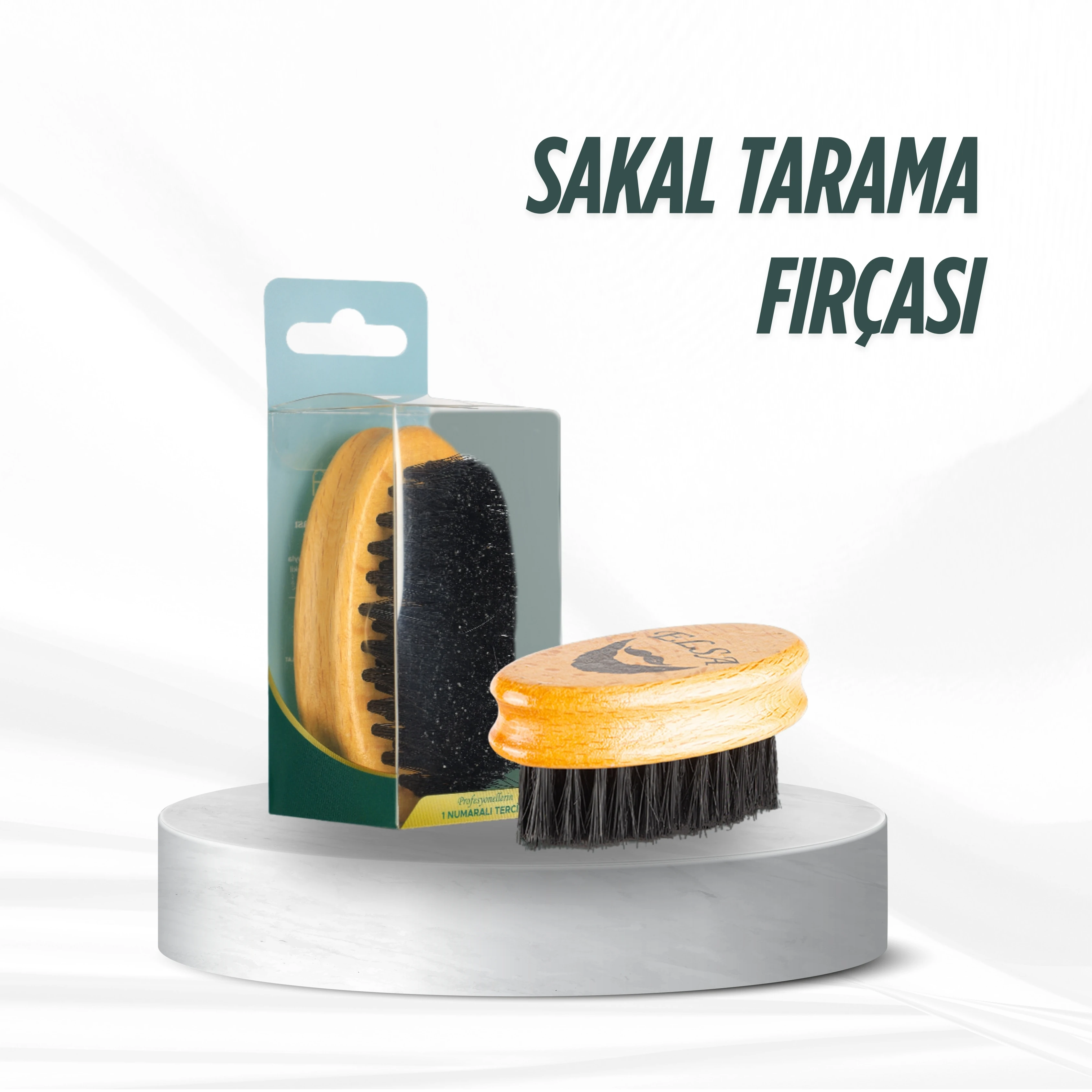 Professional Sakal Tarama Ve Erkek Saç Fırçası