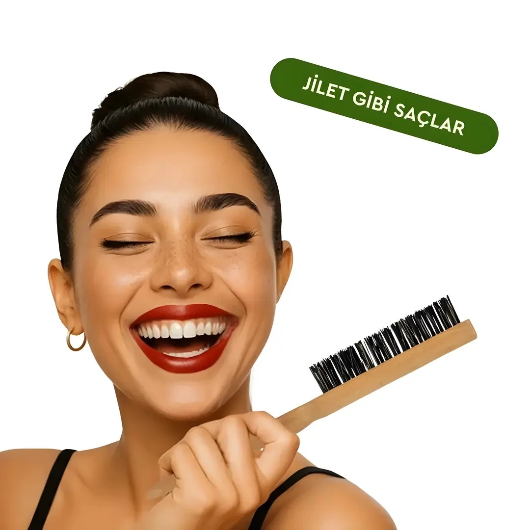 Professional 0,33 Organik Topuz Fırçası