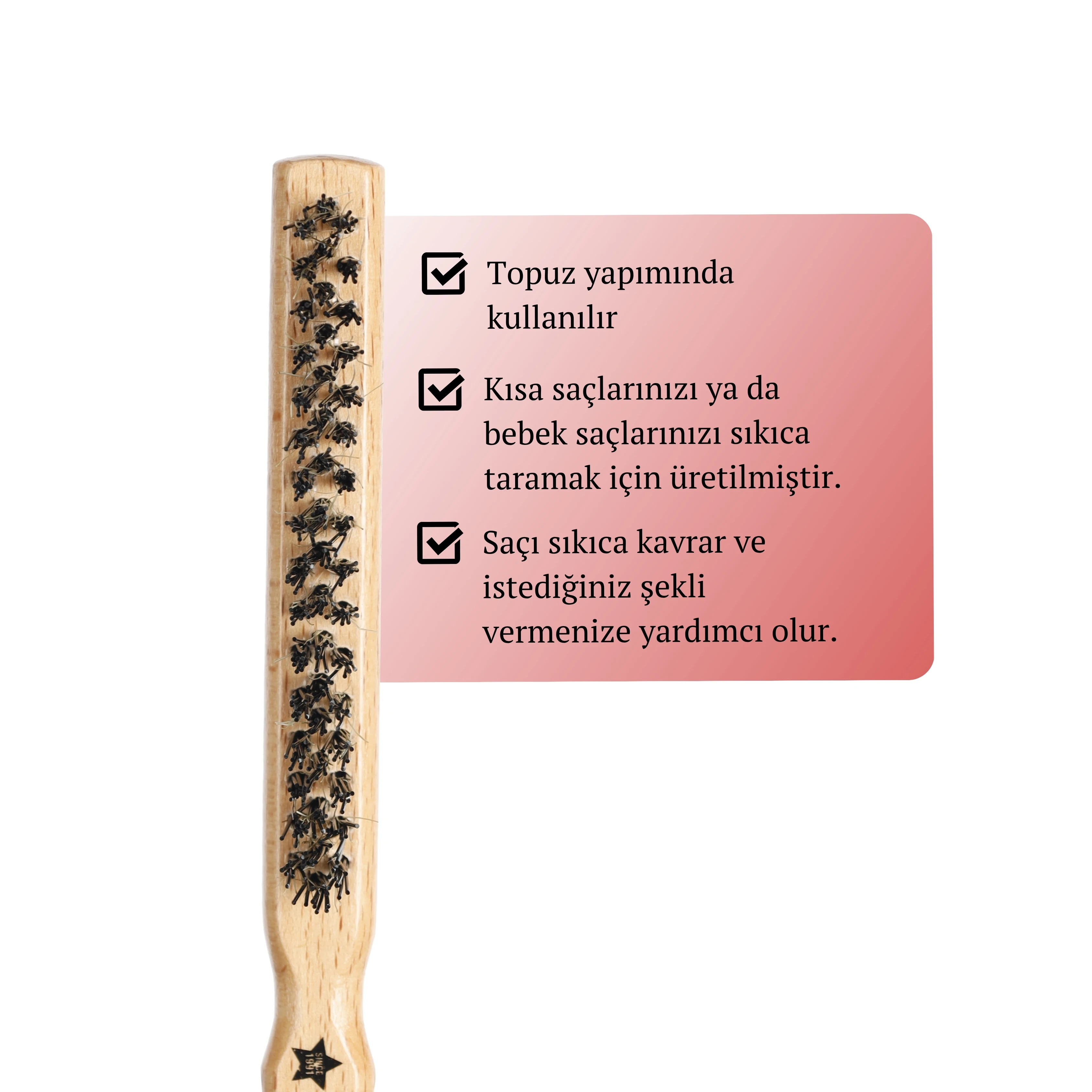 Professional 0,31 Topuz Fırçası