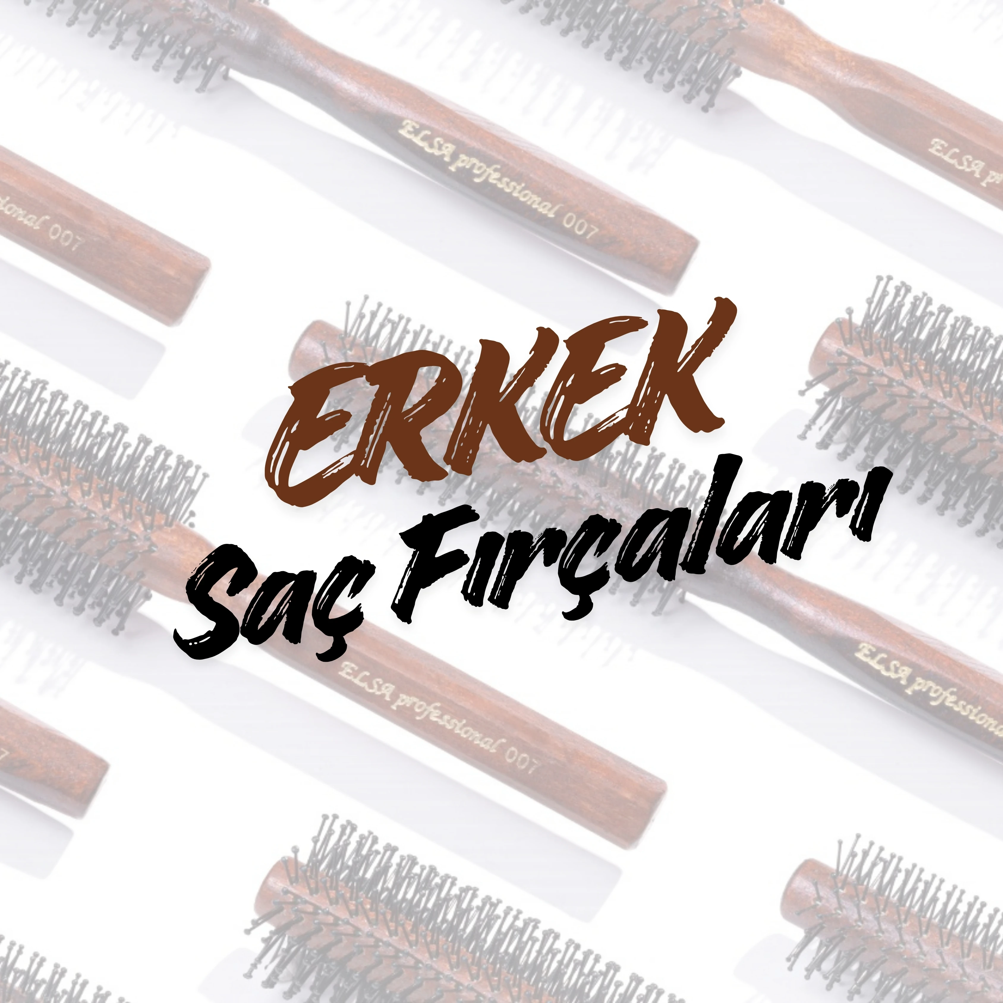 Professional 007 Ince Erkek Saç Fırçası