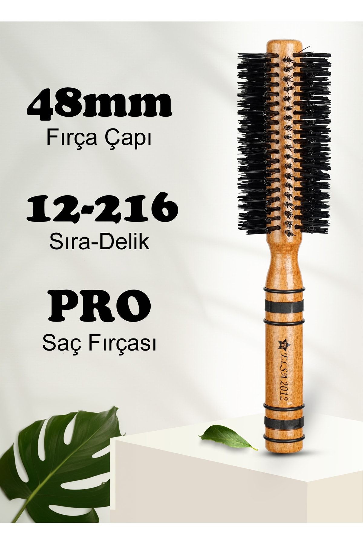 Elsa Professional 2012 Natürel Saç Fırçası