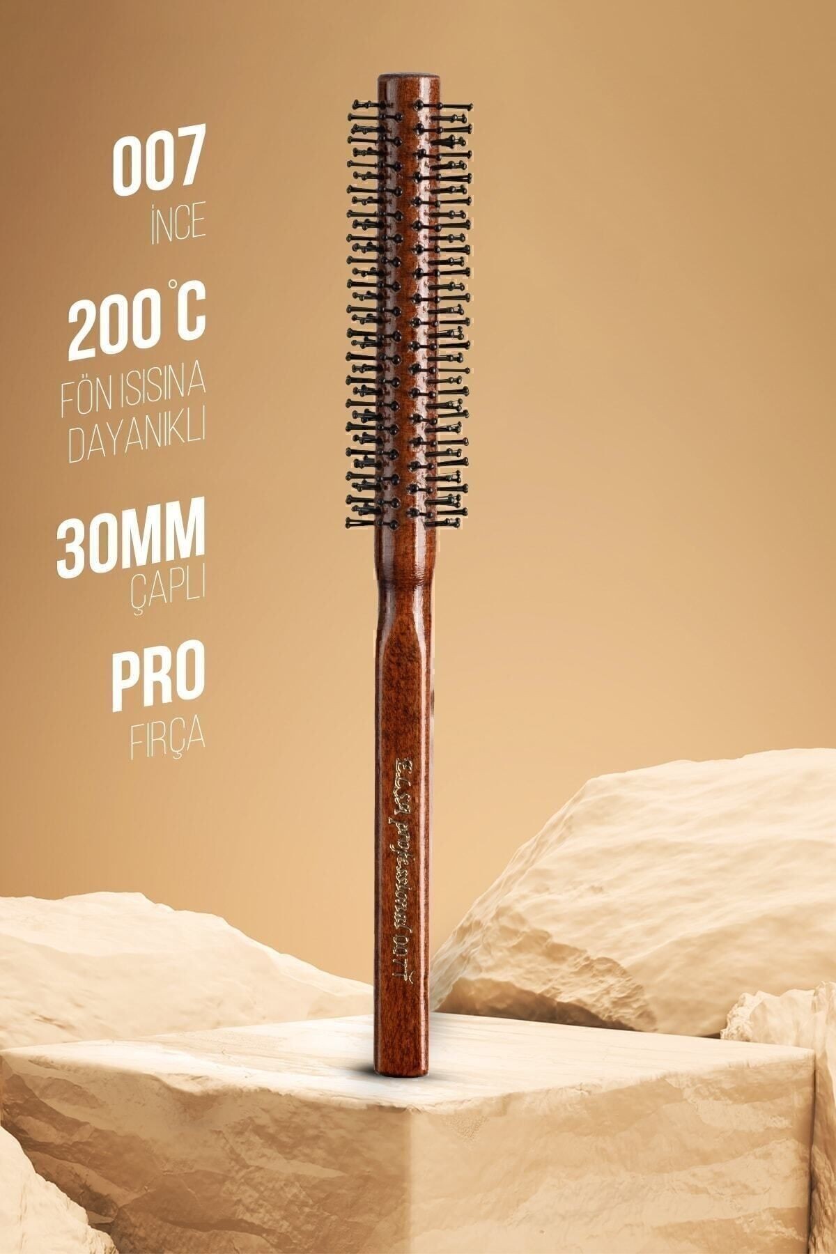 Professional 007 Ince Erkek Saç Fırçası