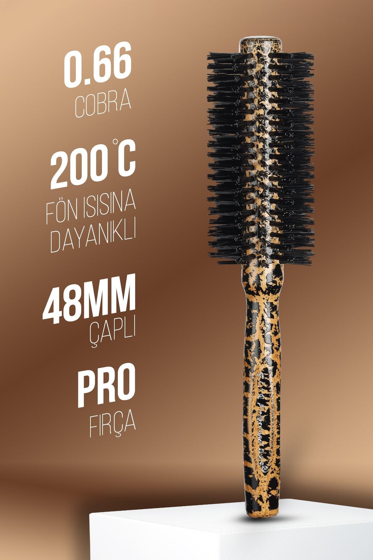 Professional 0.66 Kobra Saç Fırçası