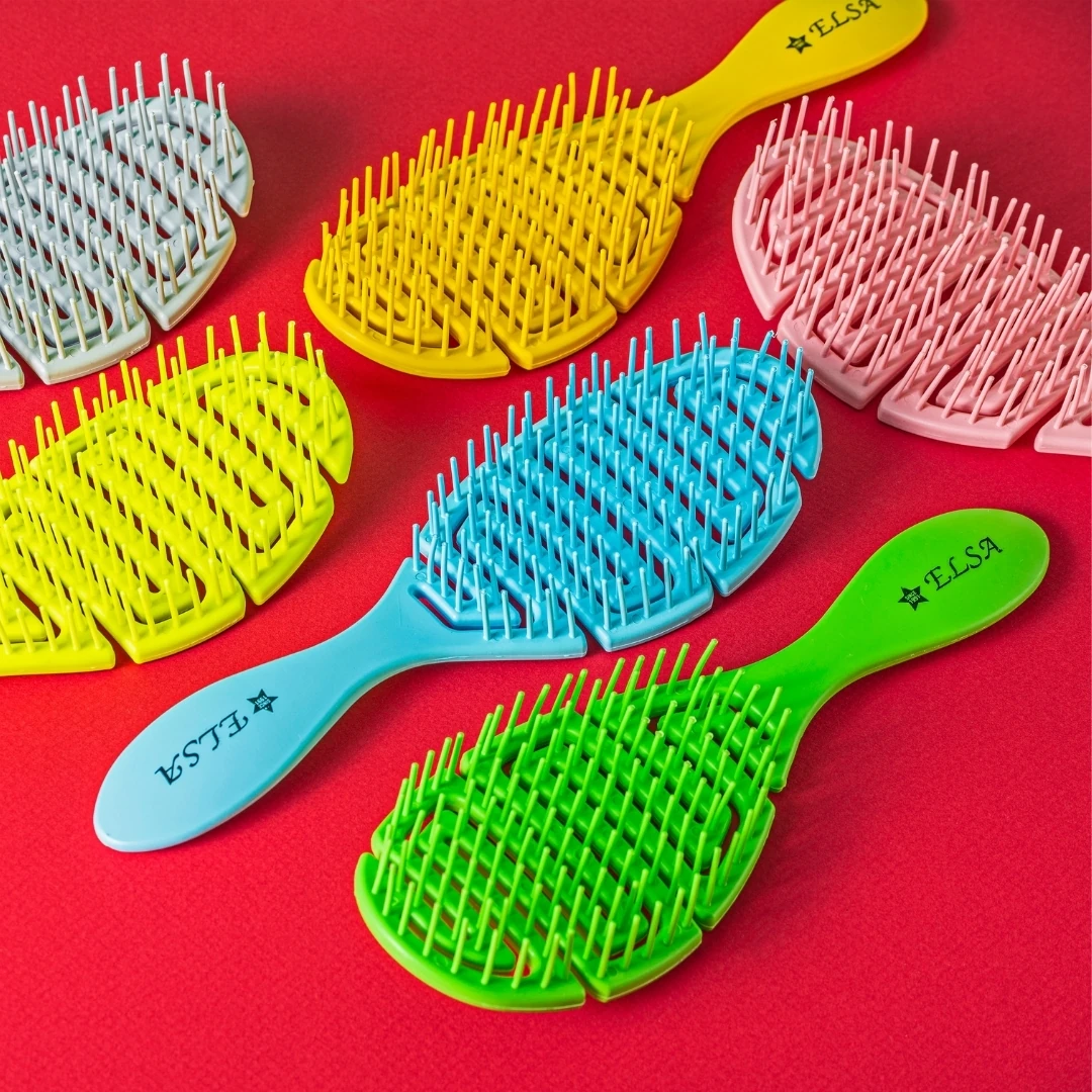 Professional Maze Ve Topuz Fırçası Üç Boyutlu Fırça