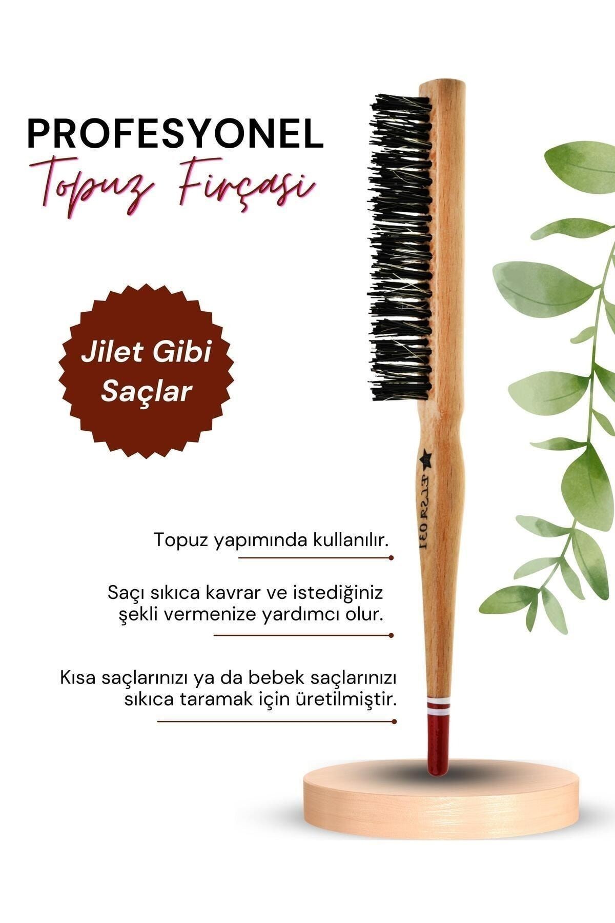Professional 0.31T 2X Topuz Fırçası