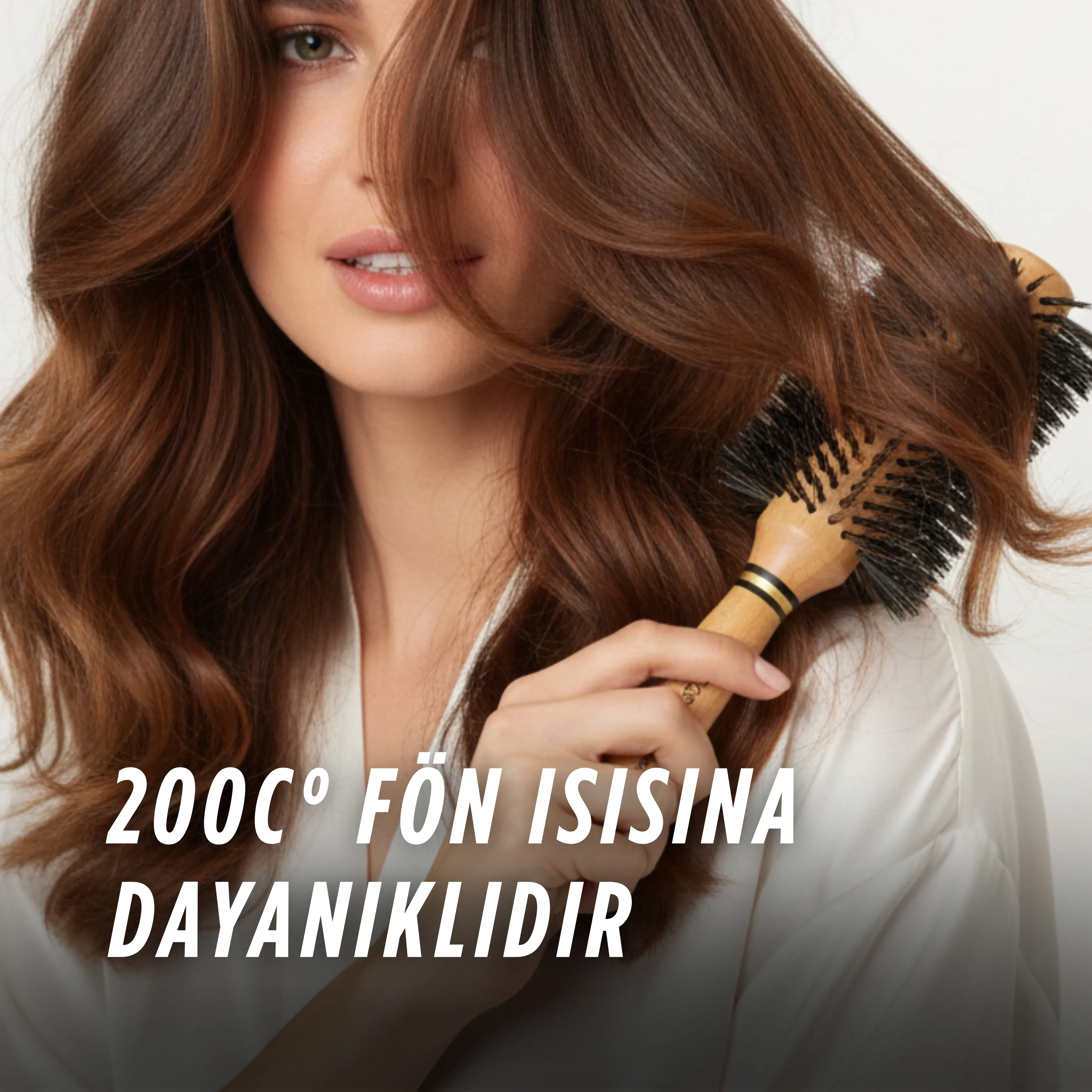 Professional 0.89 Natürel Saç Fırçası