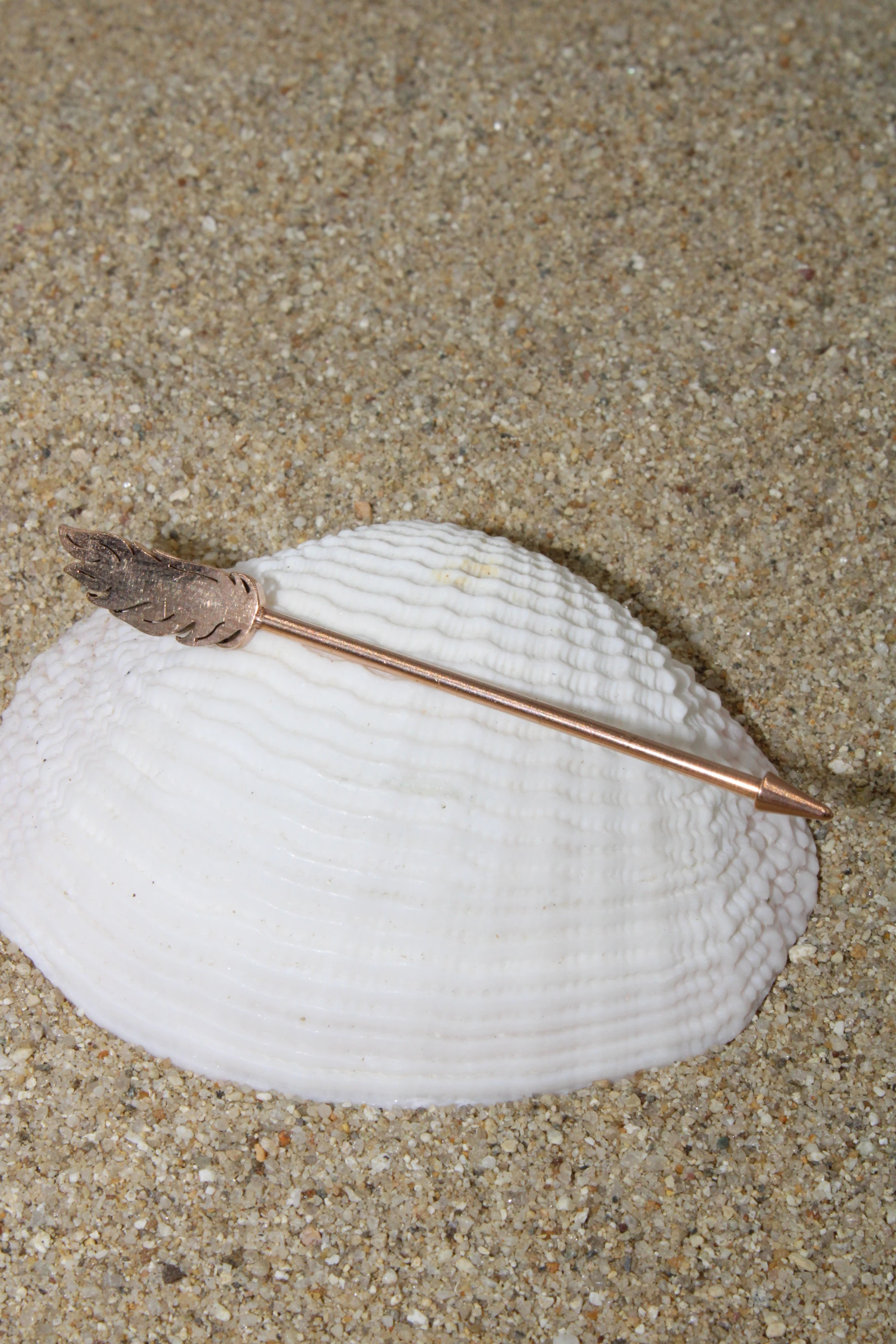 Çelik Piercing Köprü Industrial - Rose