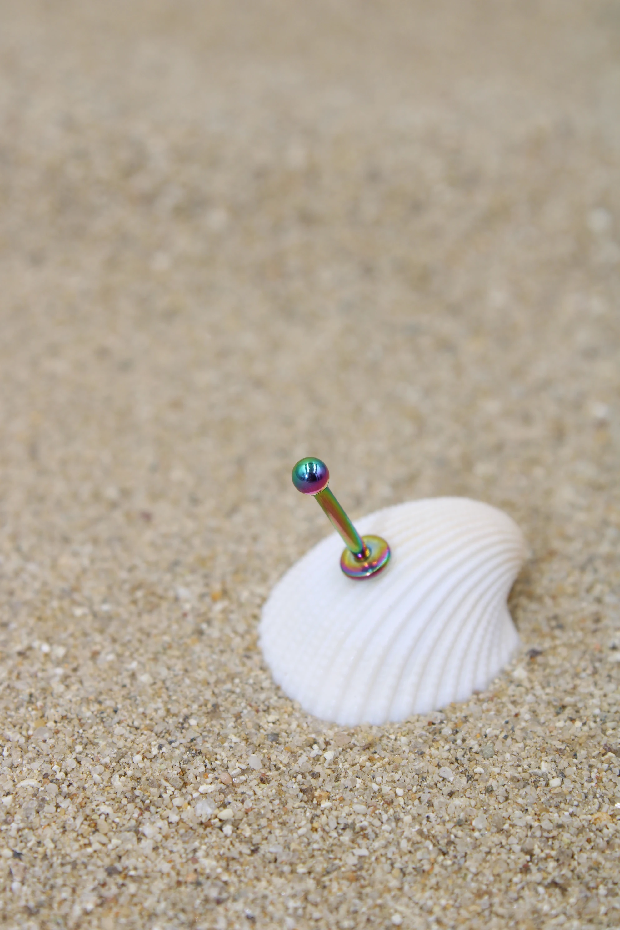 Çelik Piercing Top Çap 2,50 mm - Rainbow