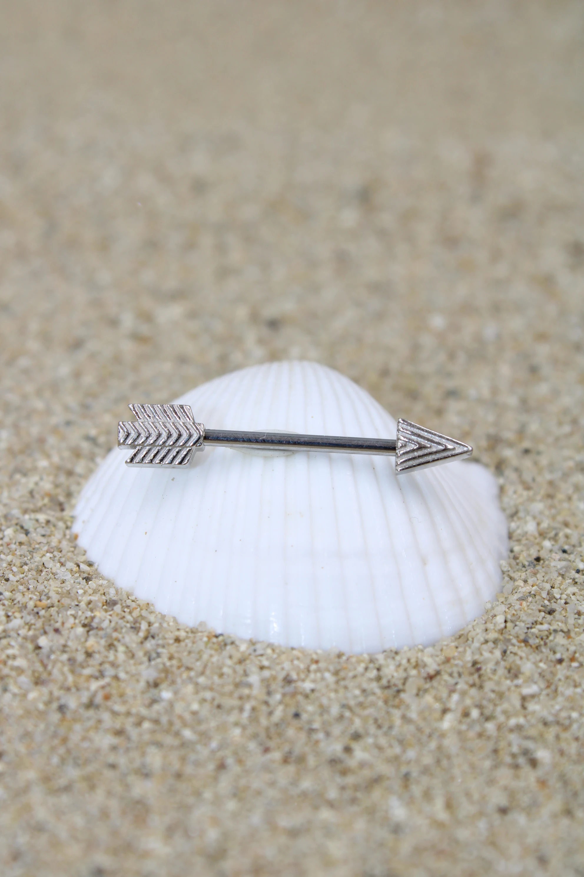 Çelik Piercing Nipple Meme Ucu - Silver