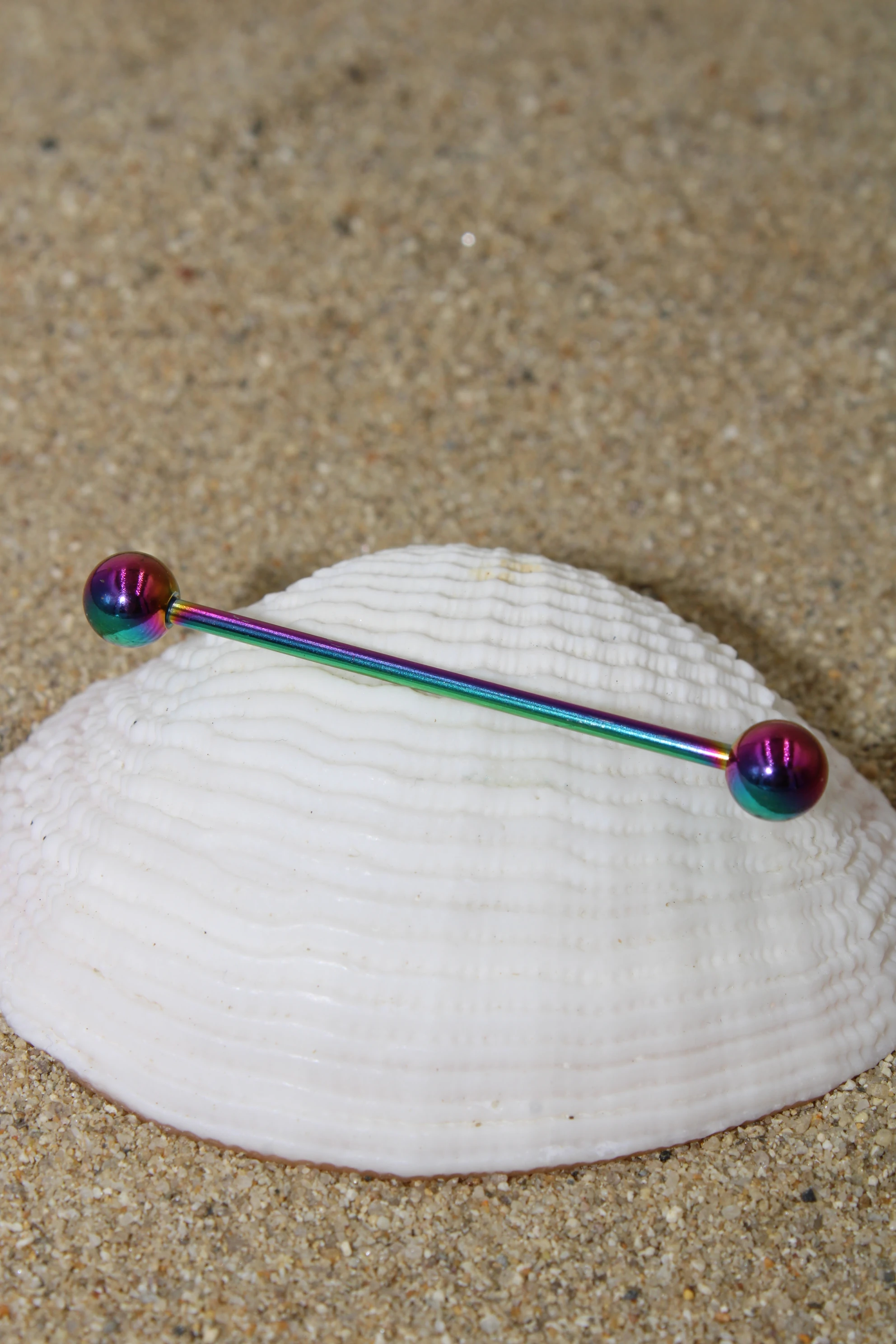 Çelik Piercing Köprü Industrial - Rainbow