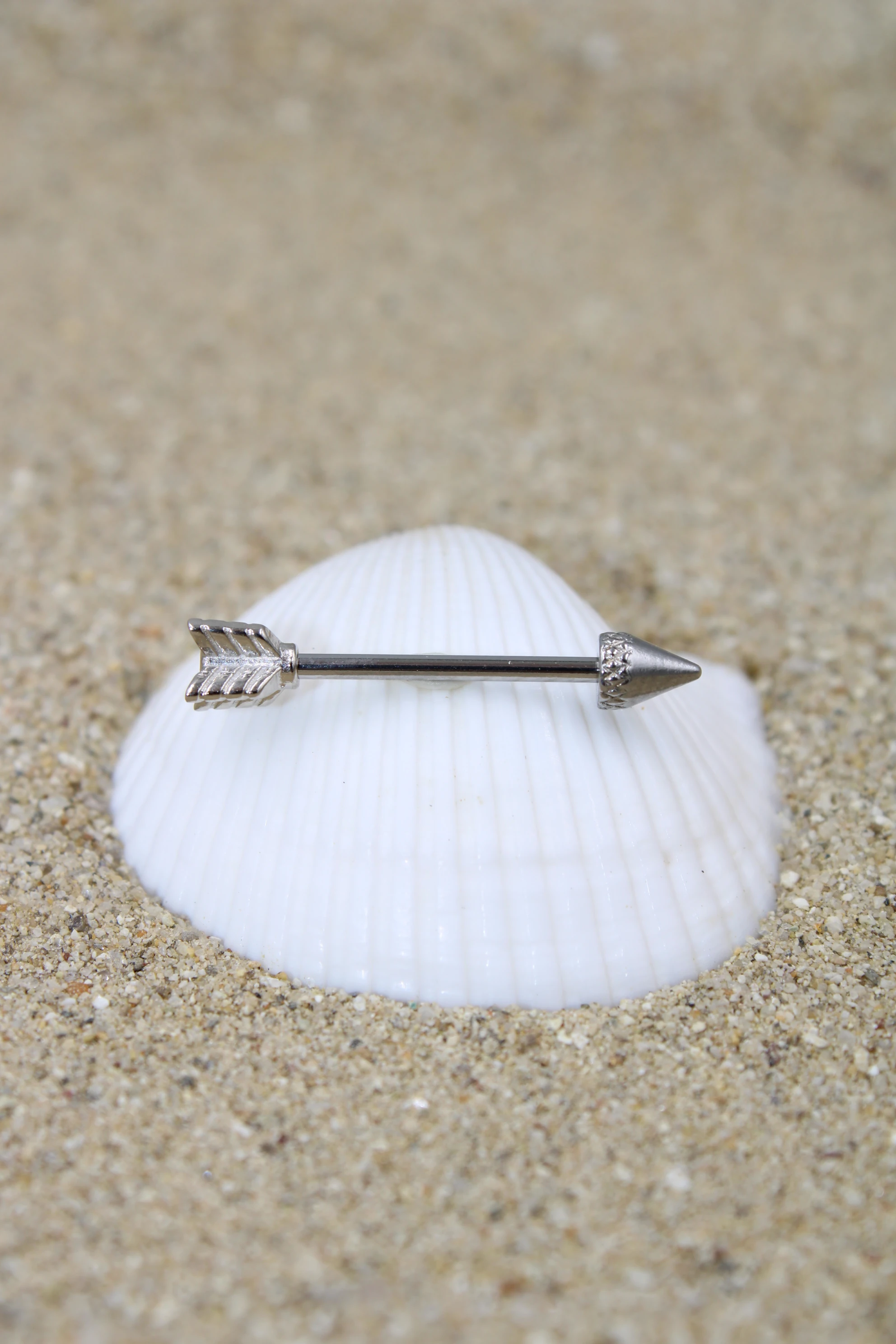 Çelik Piercing Nipple Meme Ucu - Silver