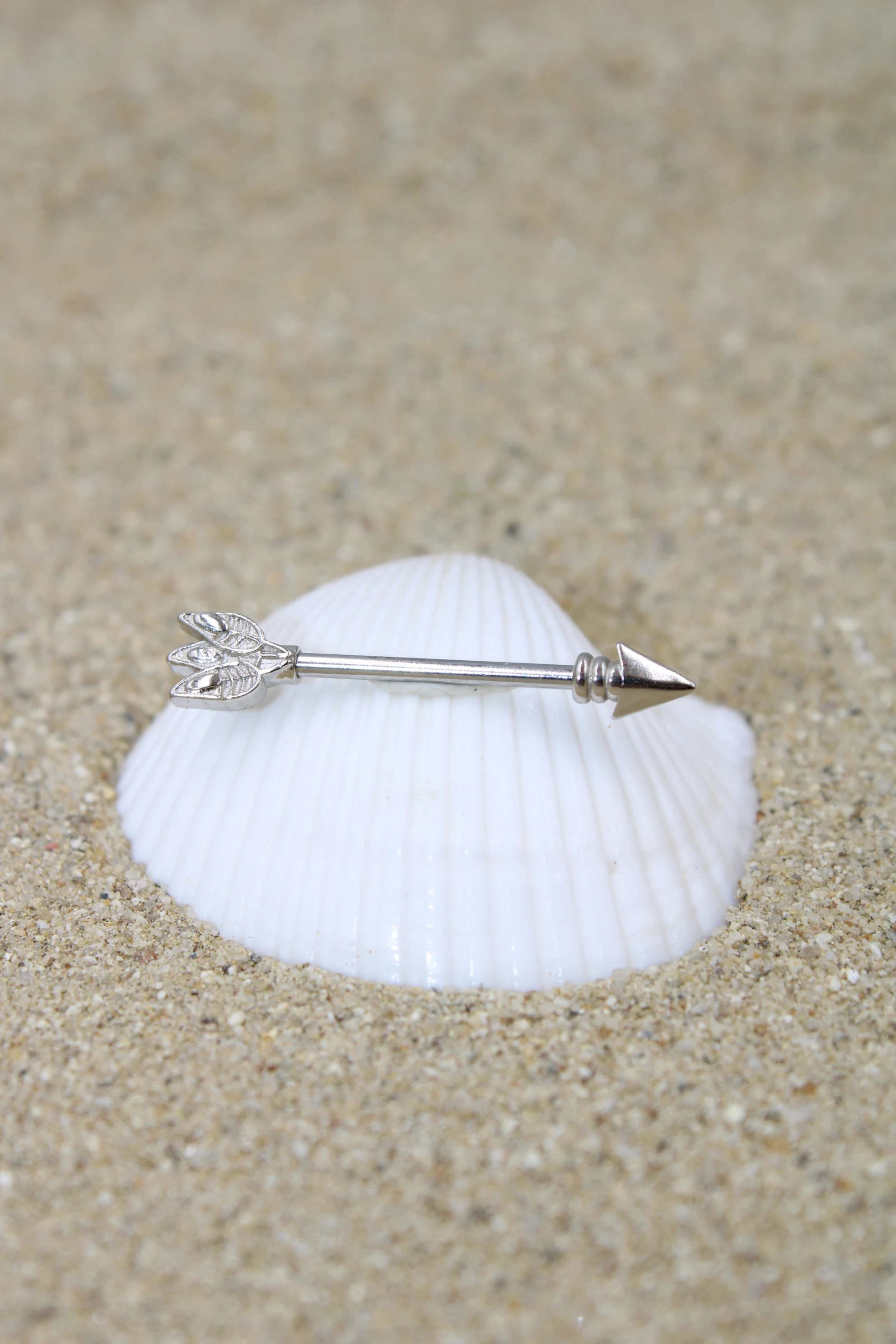 Çelik Piercing Nipple Meme Ucu - Silver