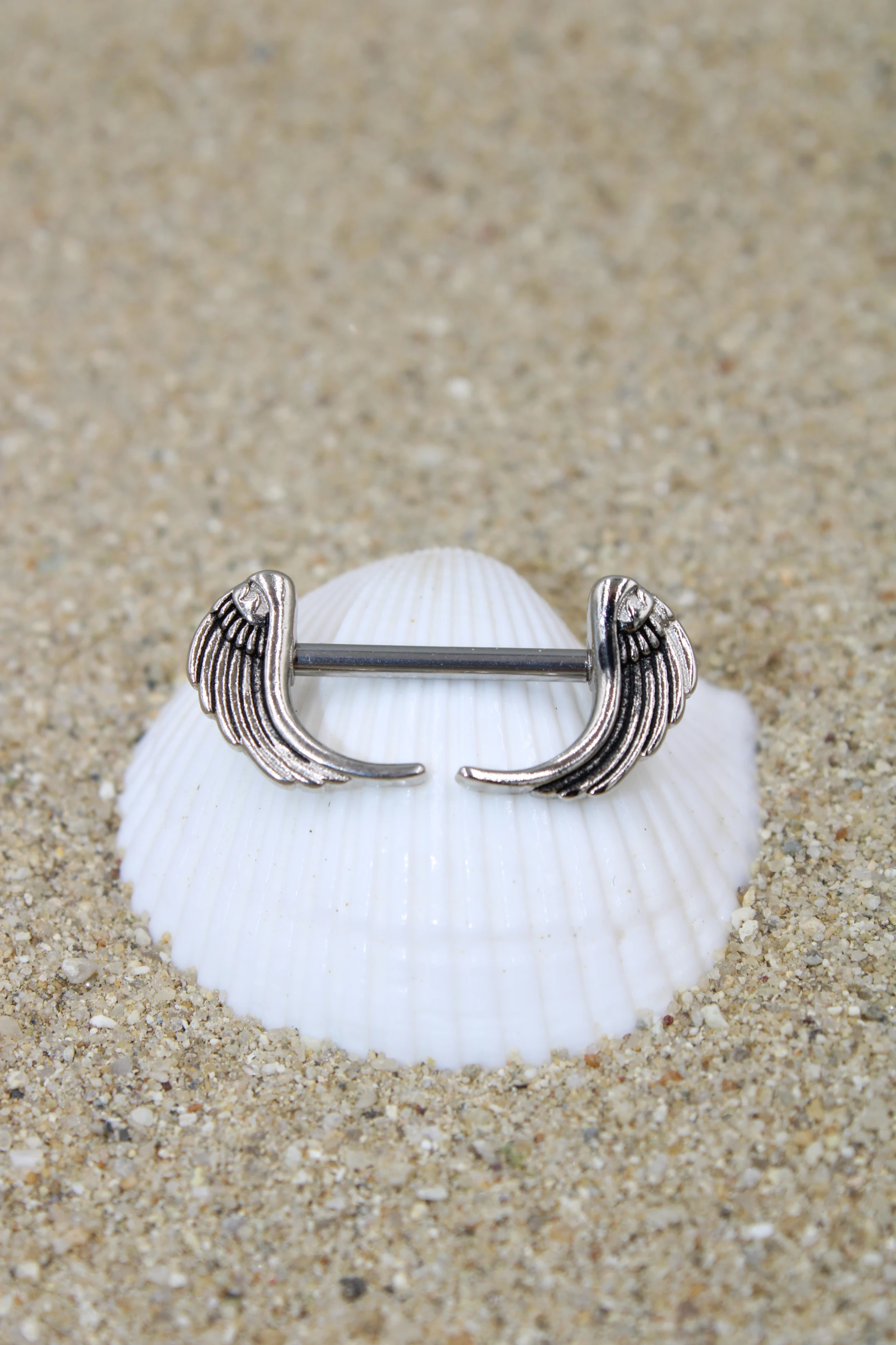 Çelik Piercing Nipple Meme Ucu - Silver