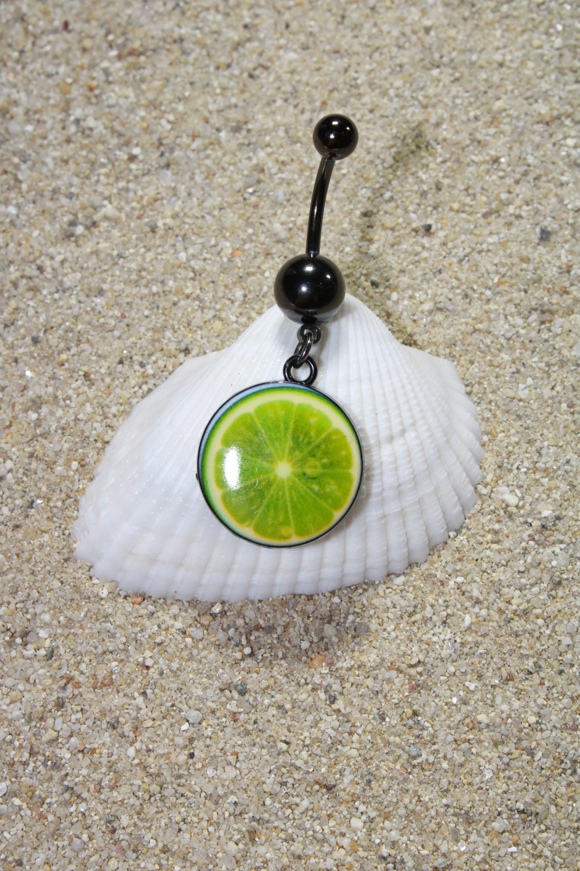 Çelik Piercing Göbek