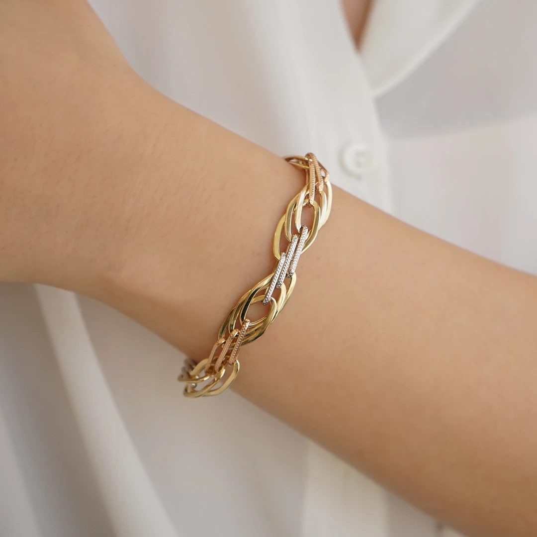 Serelina Altın Bileklik