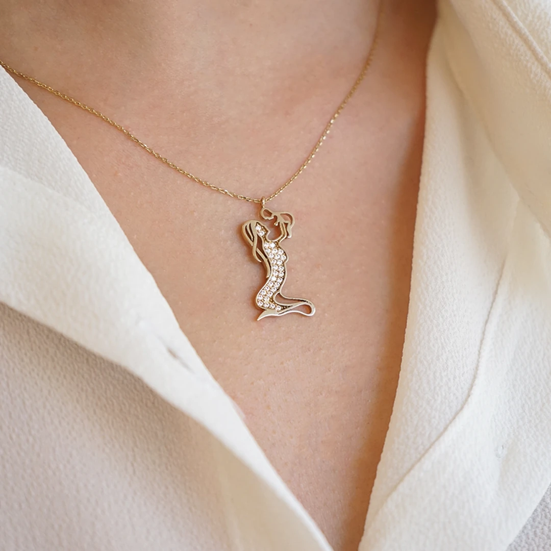 Materna Altın Kolye