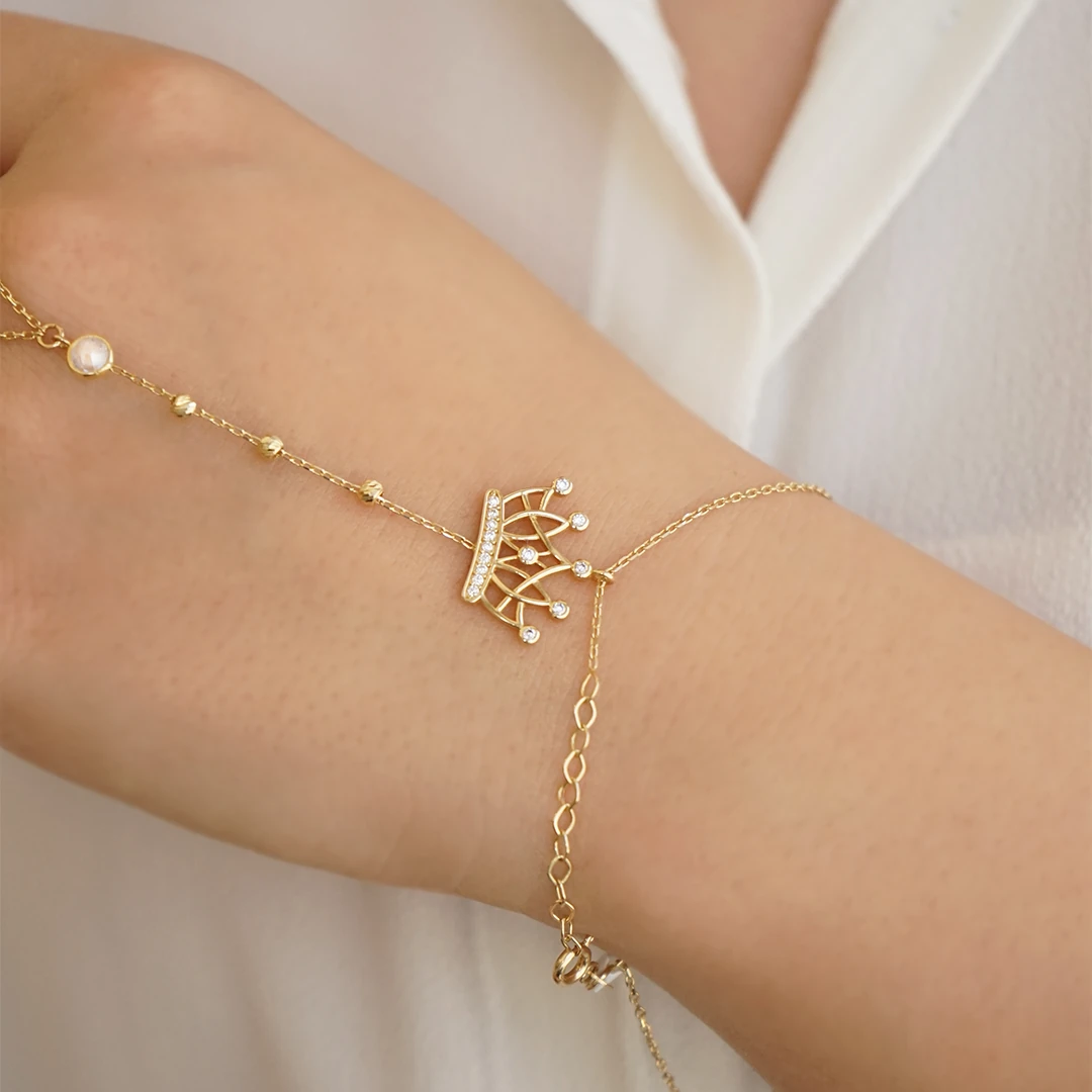 Princess Altın Şahmeran Bileklik