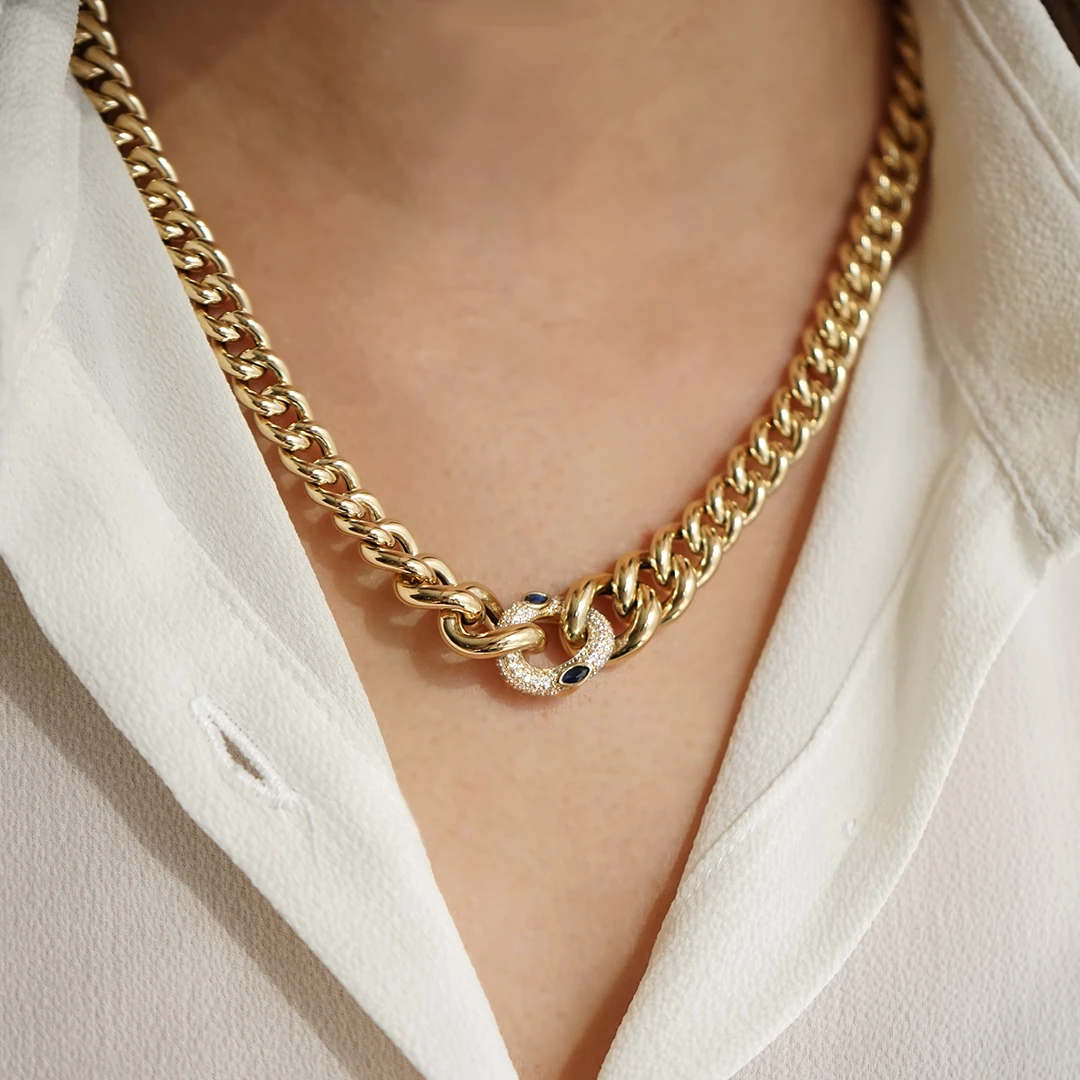 Heartelle Altın Kolye