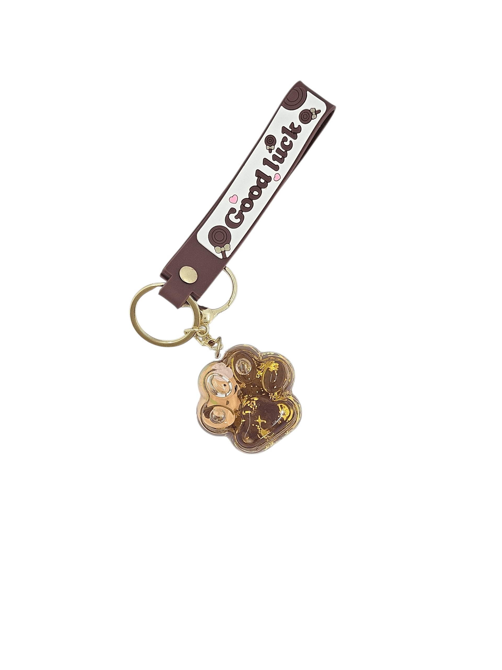 Capybara Figürlü Sulu Anahtarlık