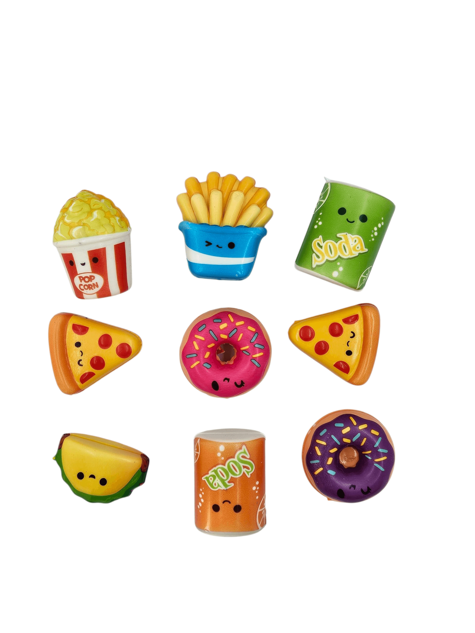 yiyecek şekilli squıshy