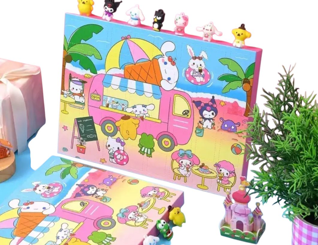Sanrio (Hello Kitty & Arkadaşları) Yılbaşı Sürpriz Kutusu (Advent Calender)
